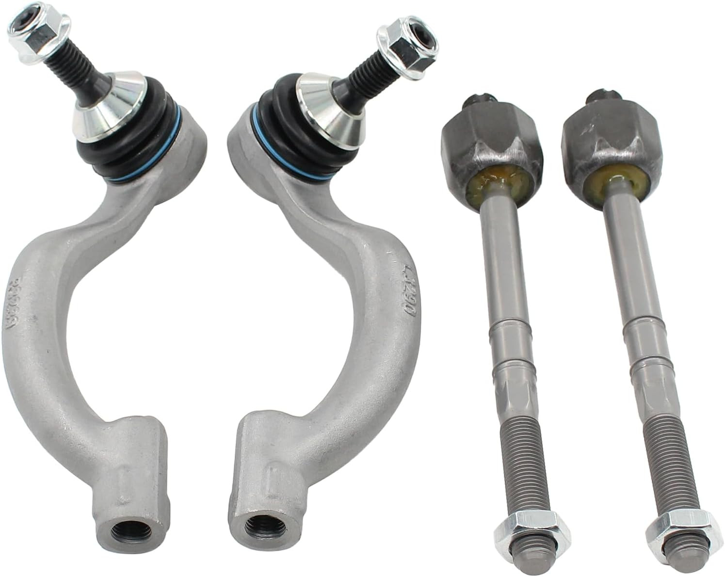 Front Left Right Inner and Outer Tie Rod End Kit for Jaguar Front Left Right Inner and Outer Tie Rod End Kit for Jaguar