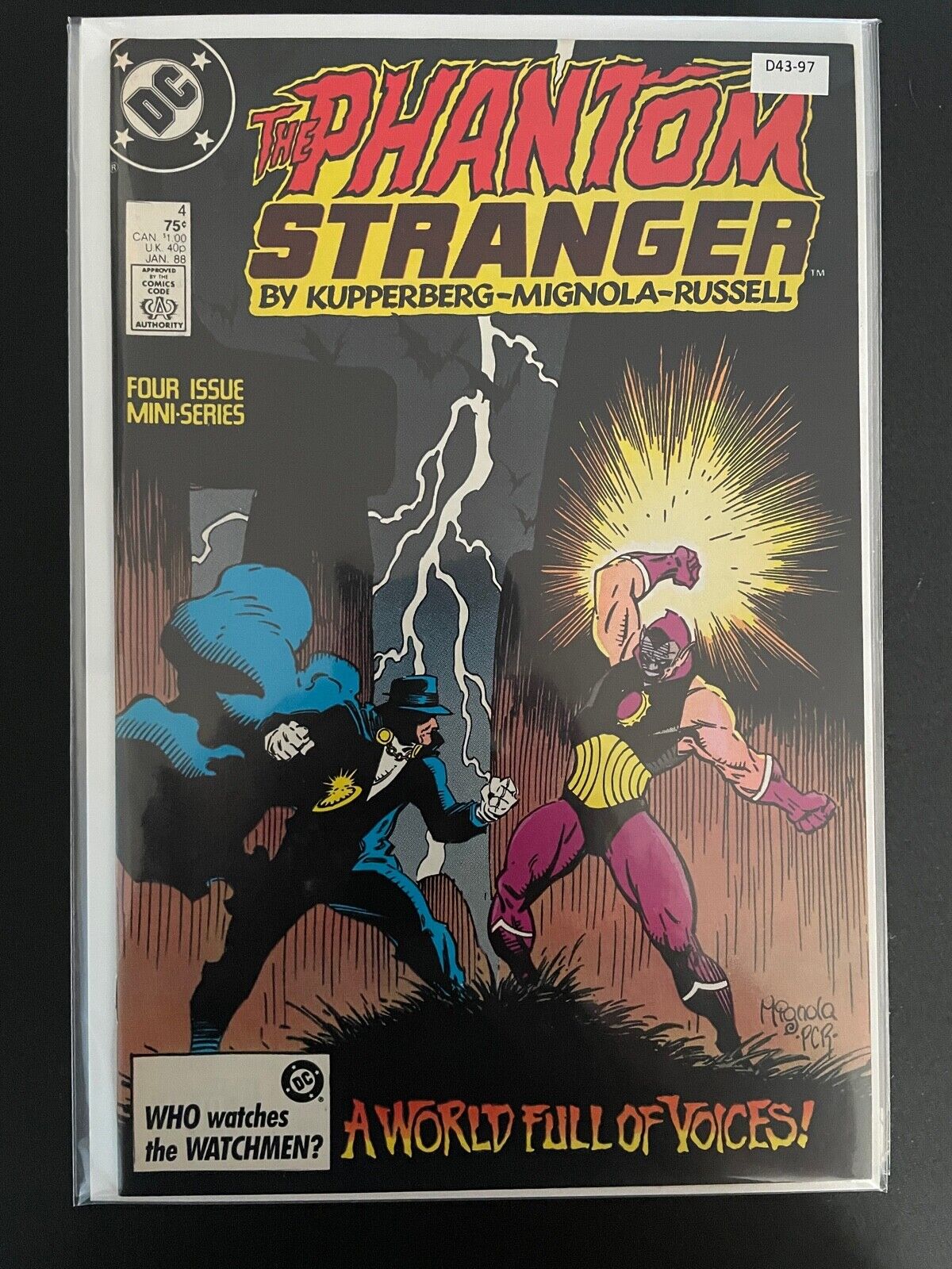 The Phantom Stranger 4 Higher Grade DC Comic Book D43-97
