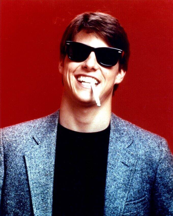 Tom Cruise Color Graph Risky Business 8x10 Glossy Photo
