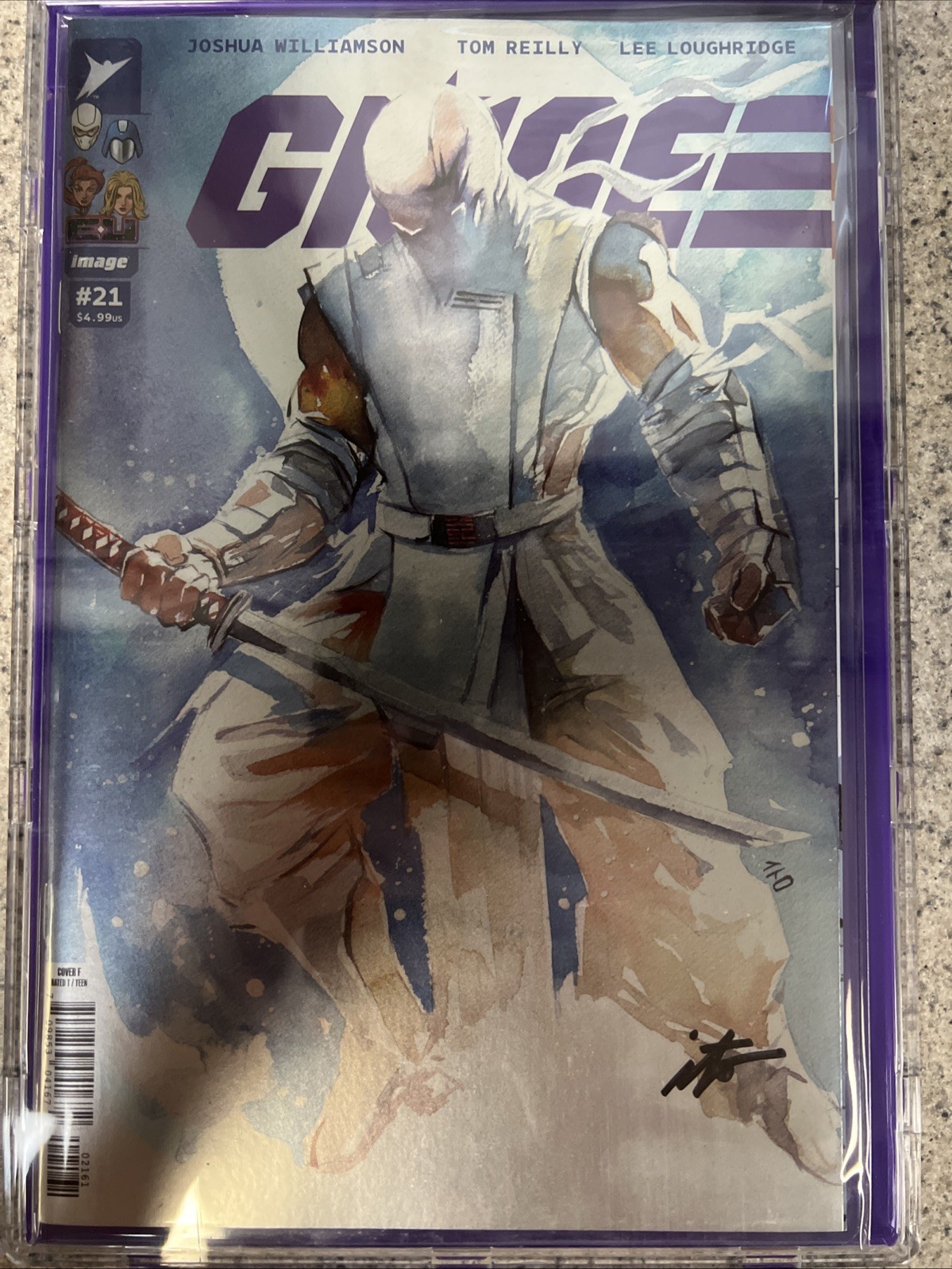 2026 Image Comics G.I.JOE #21 Storm Shadow ITO Cover 1:100 Variant NM Signed ITO 2026 Image Comics G.I.JOE #21 Storm Shadow ITO Cover 1:100 Variant NM Signed ITO