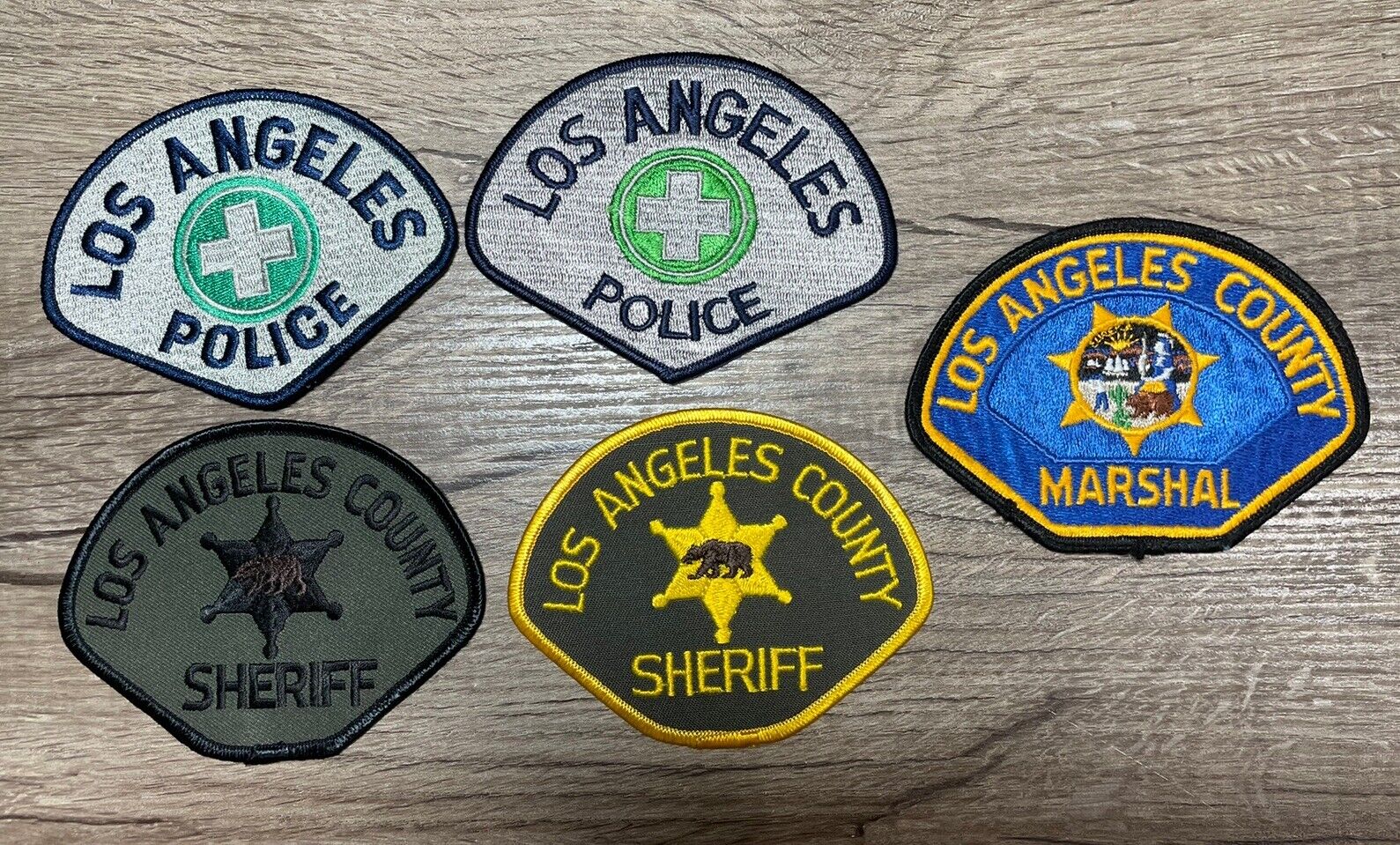 Los Angeles  California Police Patch