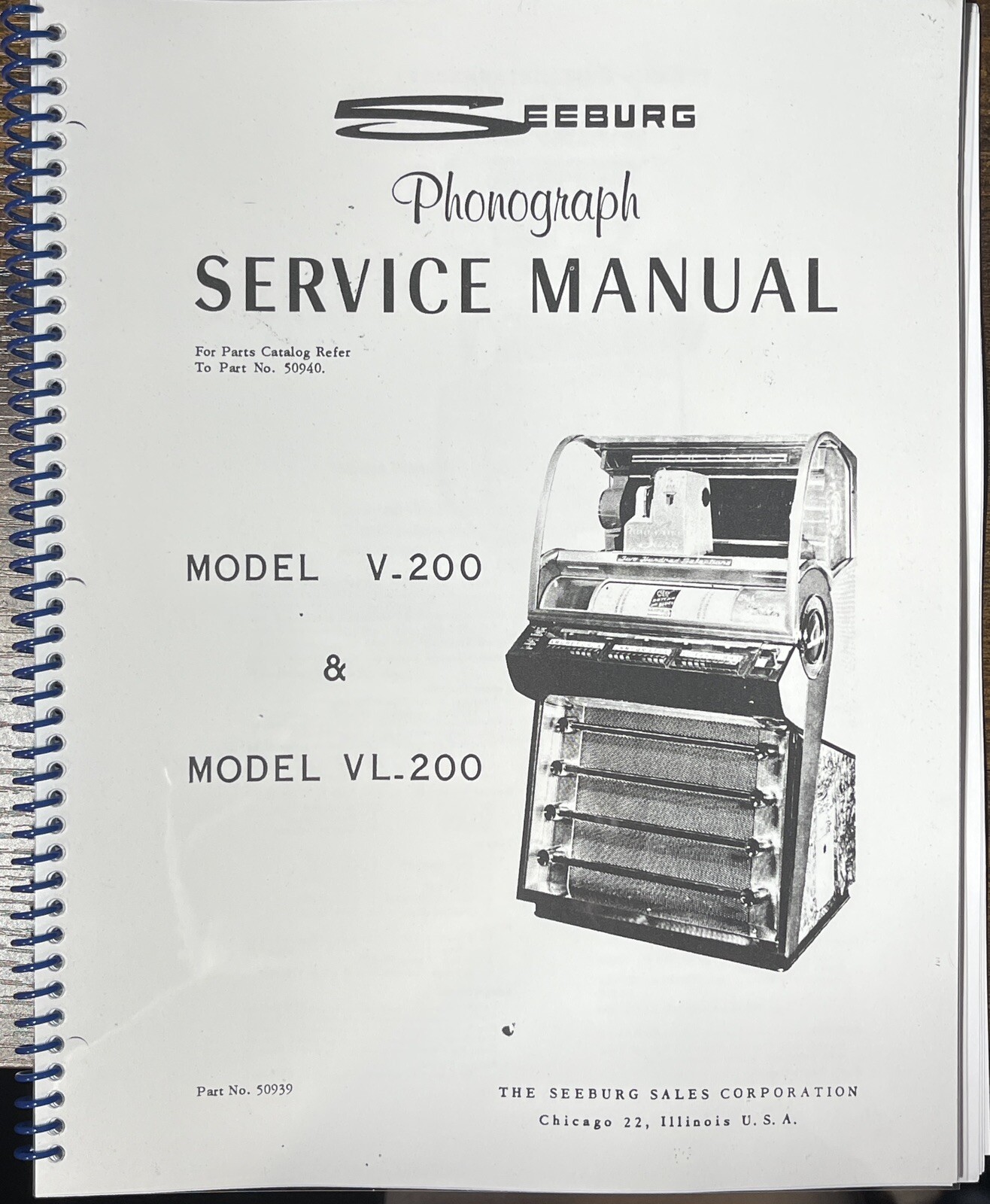 *NEW* SEEBURG MODEL V-200 VL-200 FULL SERVICE MANUAL *HIGH QUALITY 60 PAGES *NEW* SEEBURG MODEL V-200 VL-200 FULL SERVICE MANUAL *HIGH QUALITY 60 PAGES
