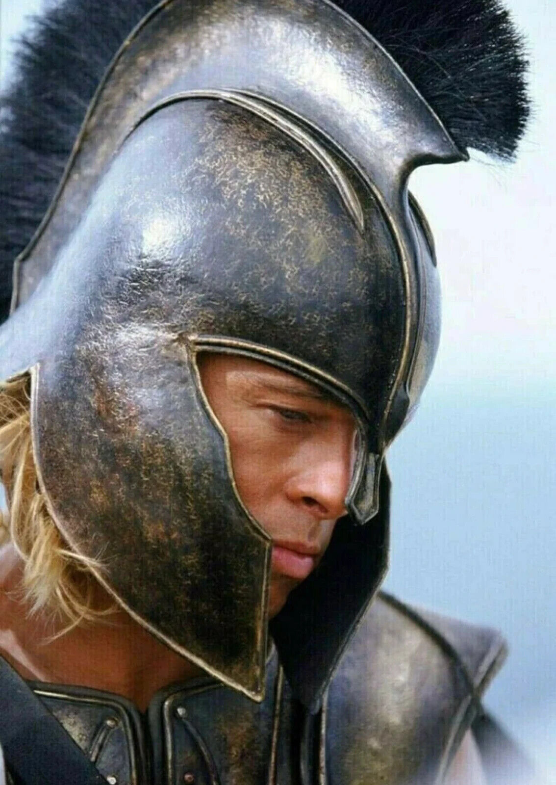 Troy Greek Achilles Trojan Helmet Troy Movie Trojan Helmet Brad Pitt Troy Helmet
