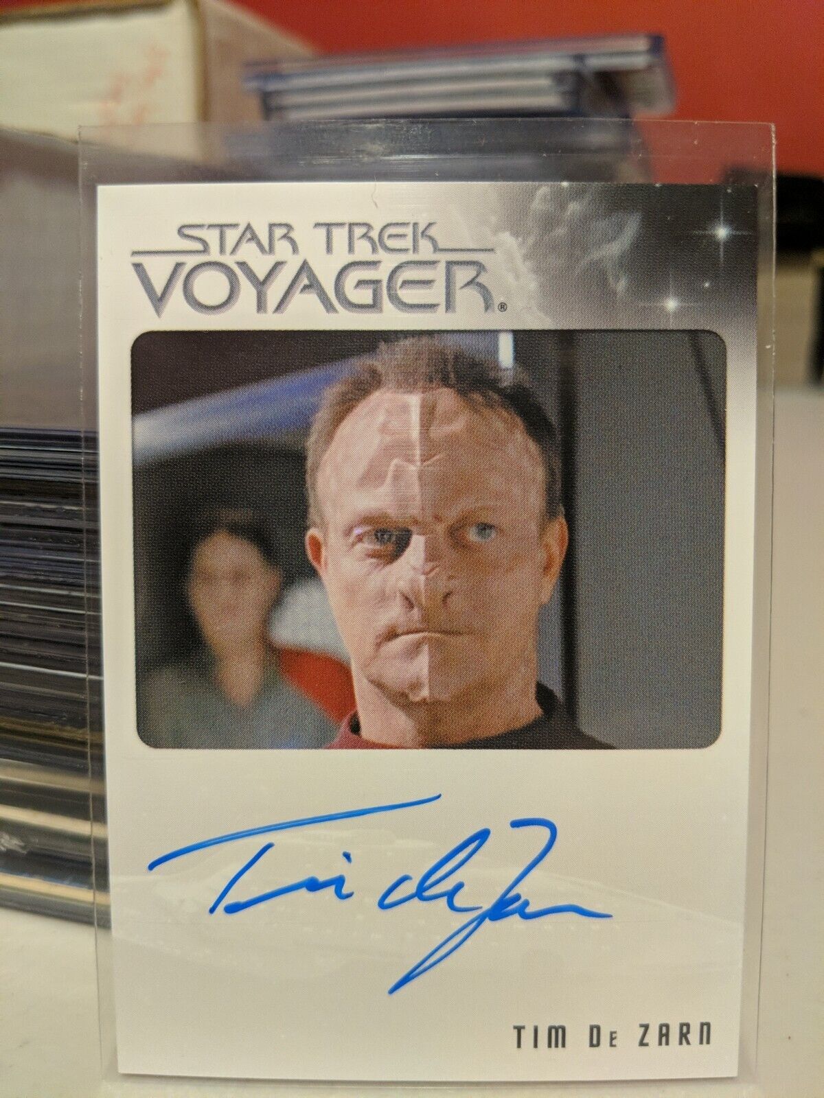 Star Trek: Voyager - Heroes & Villains Tim De Zarn Autograph Card 2015 VL 
