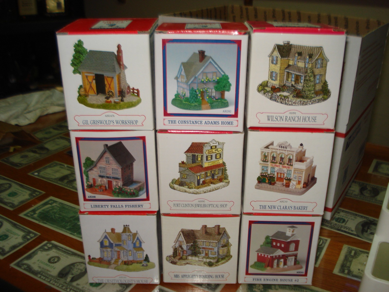 LIBERTY FALLS ~ AMERICANA COLLECTION ~ LOT #10 ~ 9 FIGURES ~ NEW IN BOX ~ LQQK LIBERTY FALLS ~ AMERICANA COLLECTION ~ LOT #10 ~ 9 FIGURES ~ NEW IN BOX ~ LQQK