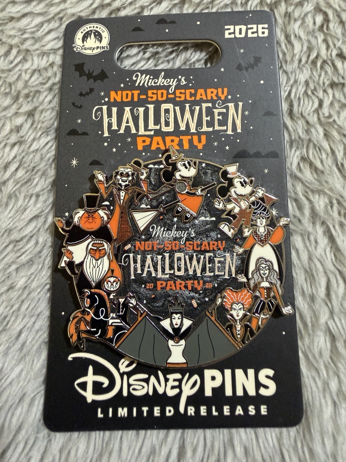 2026 Disney Parks Mickey’s Not So Scary Halloween Party MNSSHP Characters Pin 2026 Disney Parks Mickey’s Not So Scary Halloween Party MNSSHP Characters Pin