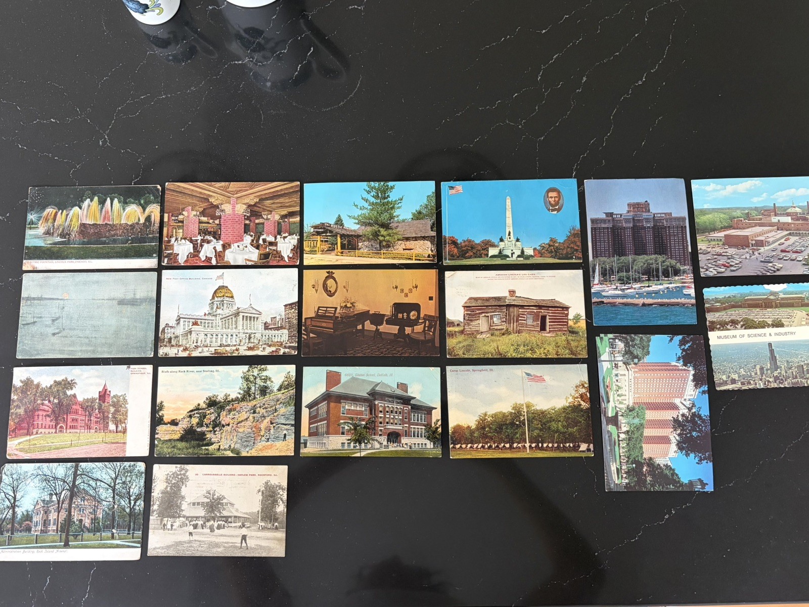 18 VTG Illinois Postcards Chicago Lincoln Springfield DeKalb Rockford Sterling 18 VTG Illinois Postcards Chicago Lincoln Springfield DeKalb Rockford Sterling