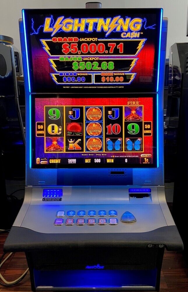 LIGTNING LINK Aristocrat Helix Gen 8 Upright Video Slot Machine