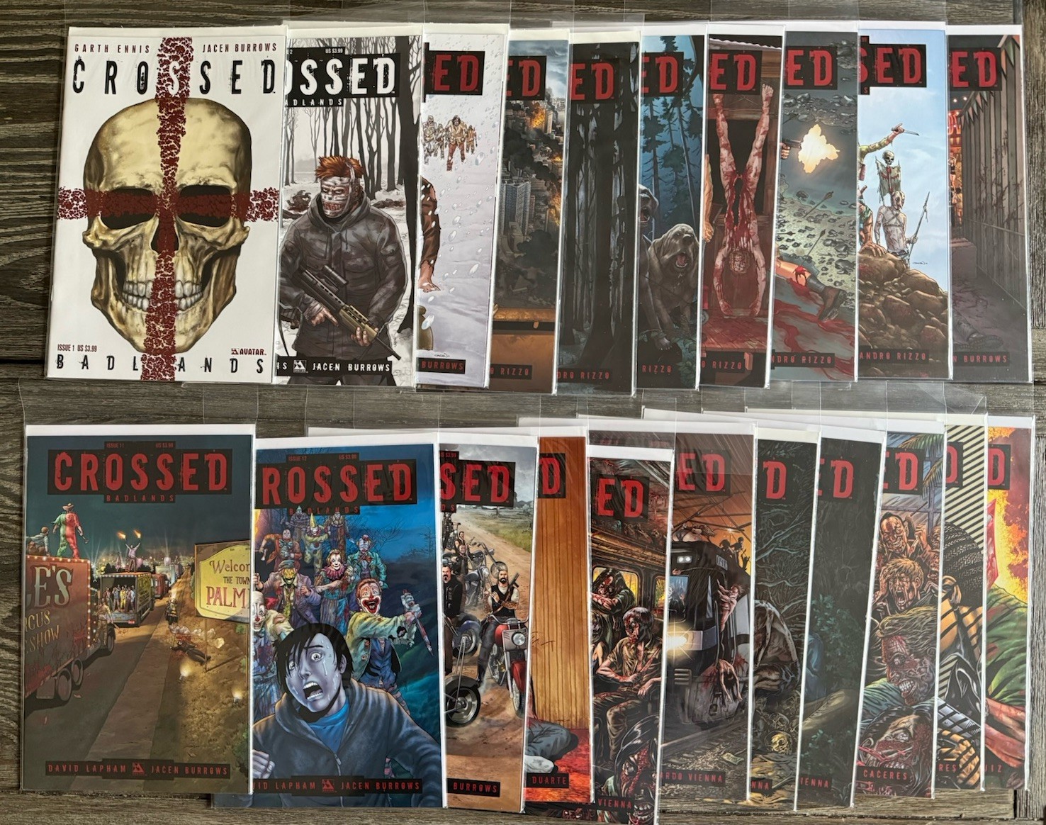 Crossed Badlands #1-21 Complete 21-Issue Run Garth Ennis Avatar Press Reg Covers Crossed Badlands #1-21 Complete 21-Issue Run Garth Ennis Avatar Press Reg Covers