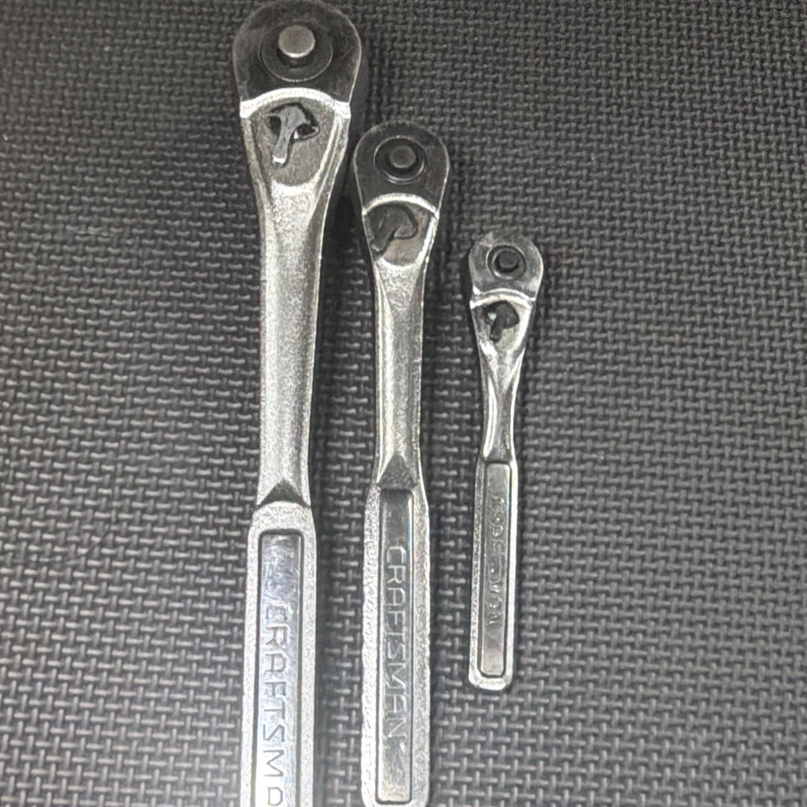 Craftsman Vintage Ratchet Set - 1/4”, 3/8”, 1/2”