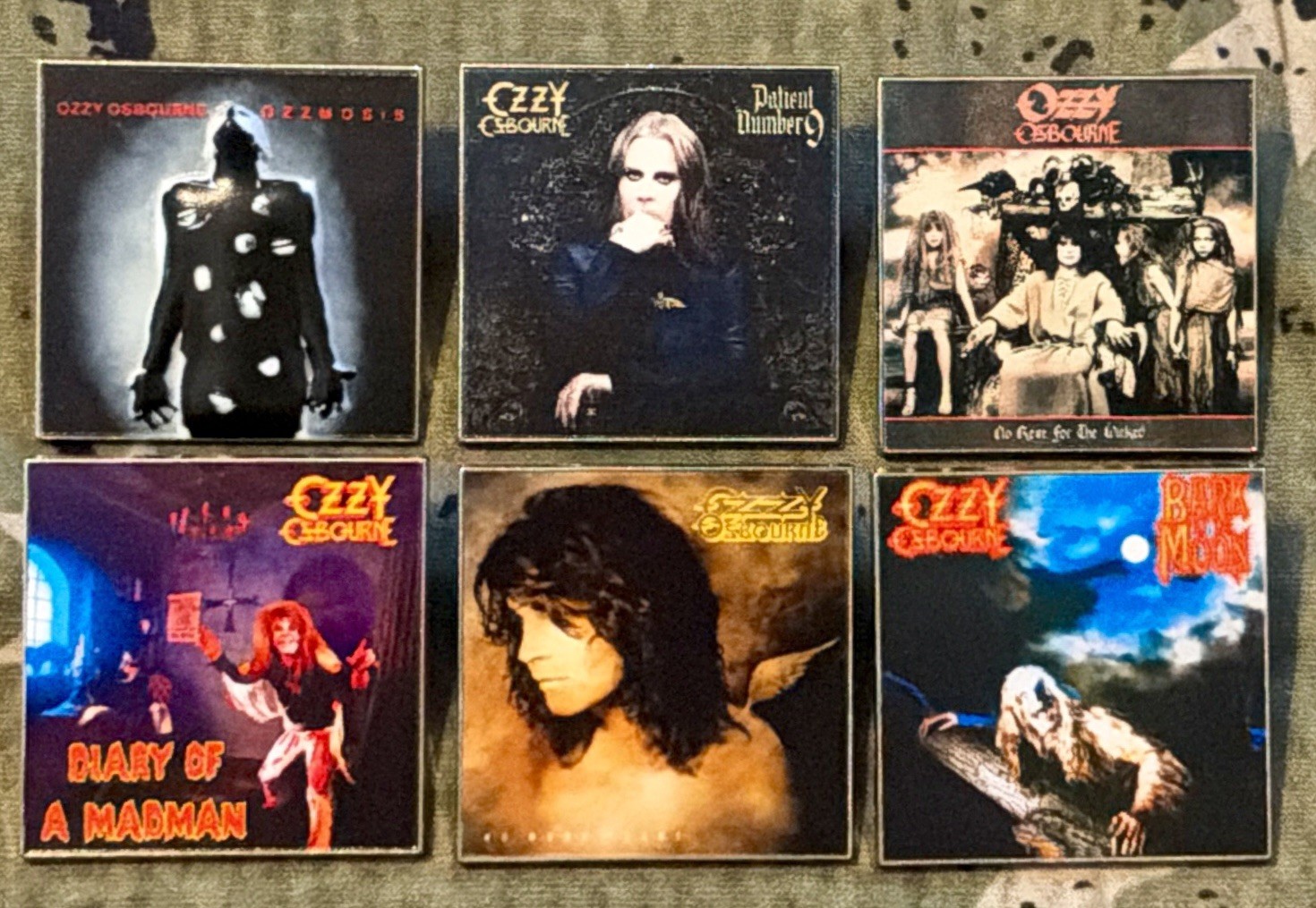 Universal Studios HHN2026 Ozzy Osbourne Mystery Collection Pins - Complete Set Universal Studios HHN2026 Ozzy Osbourne Mystery Collection Pins - Complete Set