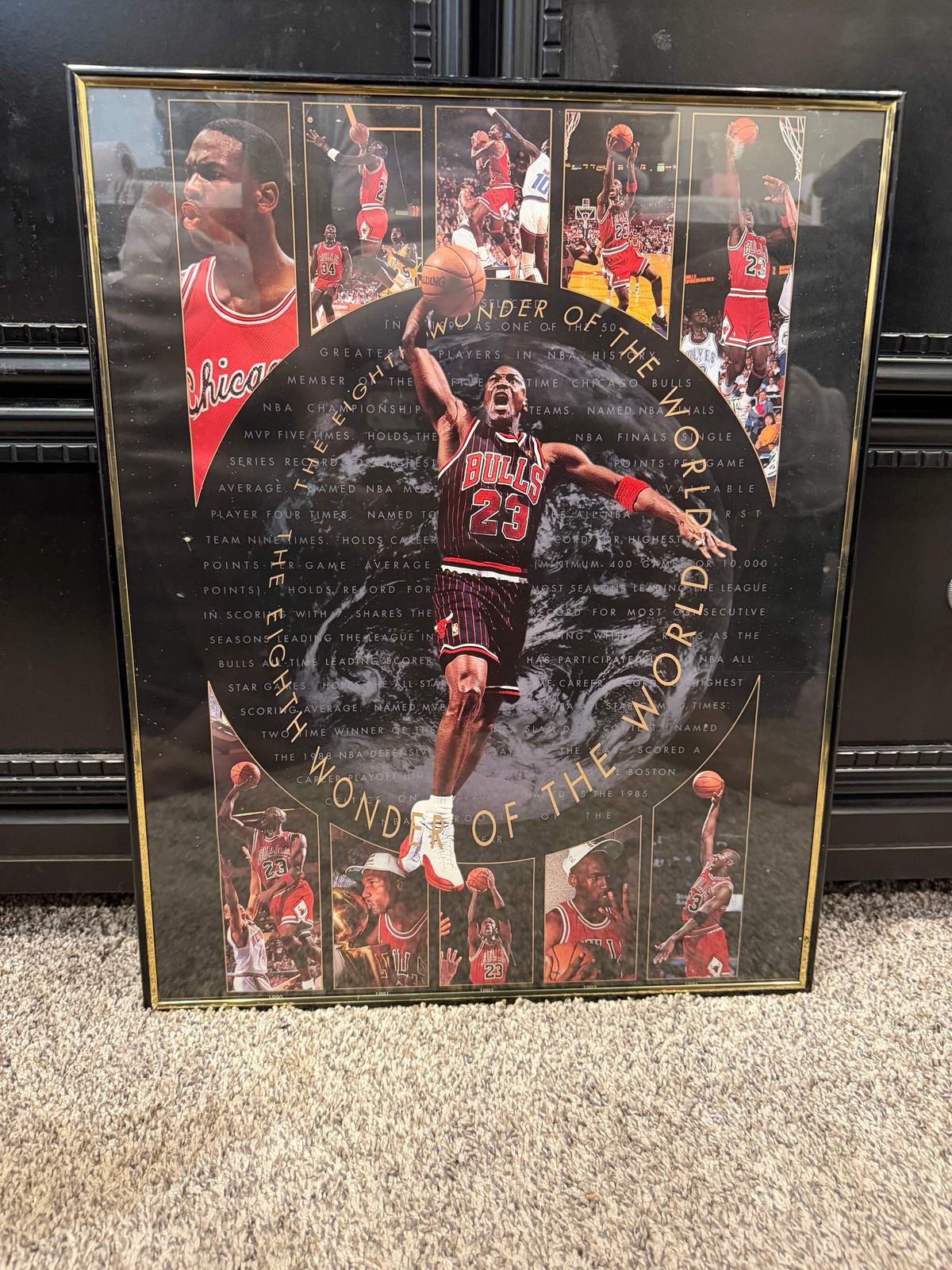 Vintage 1997 NBA Chicago Bulls Michael Jordan “8th Wonder of the World” Vintage 1997 NBA Chicago Bulls Michael Jordan “8th Wonder of the World”