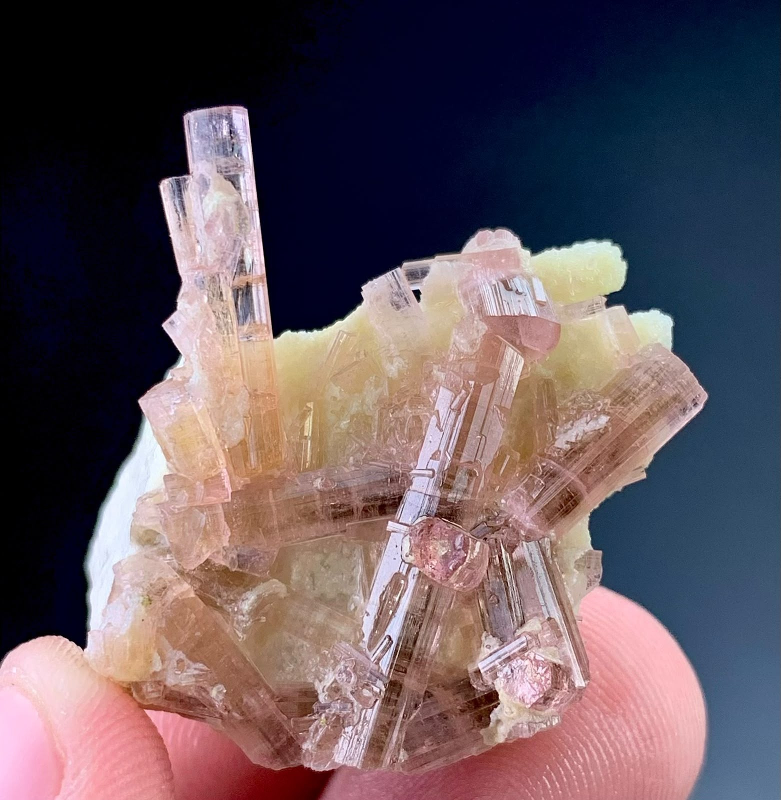 73 Carat Tourmaline Crystal Specimen From Afghanistan 73 Carat Tourmaline Crystal Specimen From Afghanistan