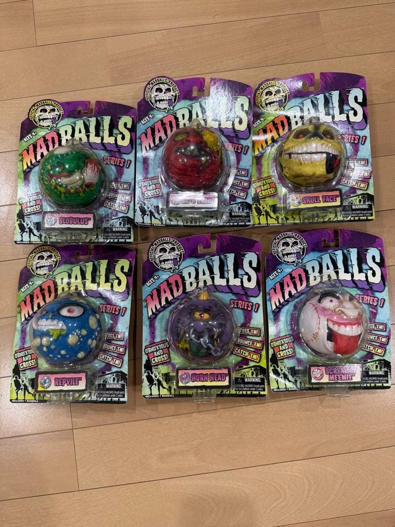 Brand new, unopened Mad Balls 2007 6-piece set Brand new, unopened Mad Balls 2007 6-piece set