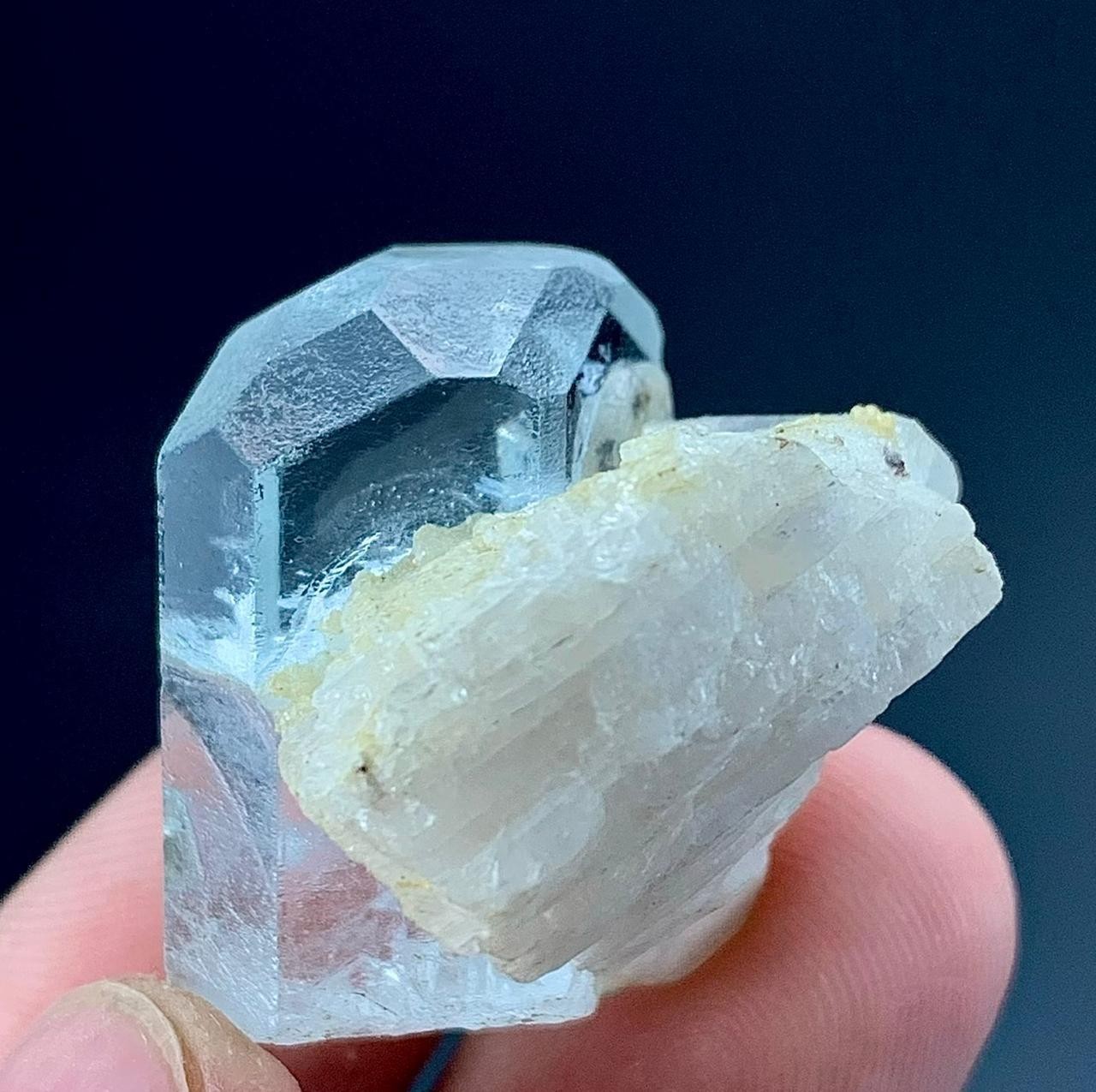 100 Carat Diamond Cut Aquamarine Crystal Specimen From Pakistan 100 Carat Diamond Cut Aquamarine Crystal Specimen From Pakistan