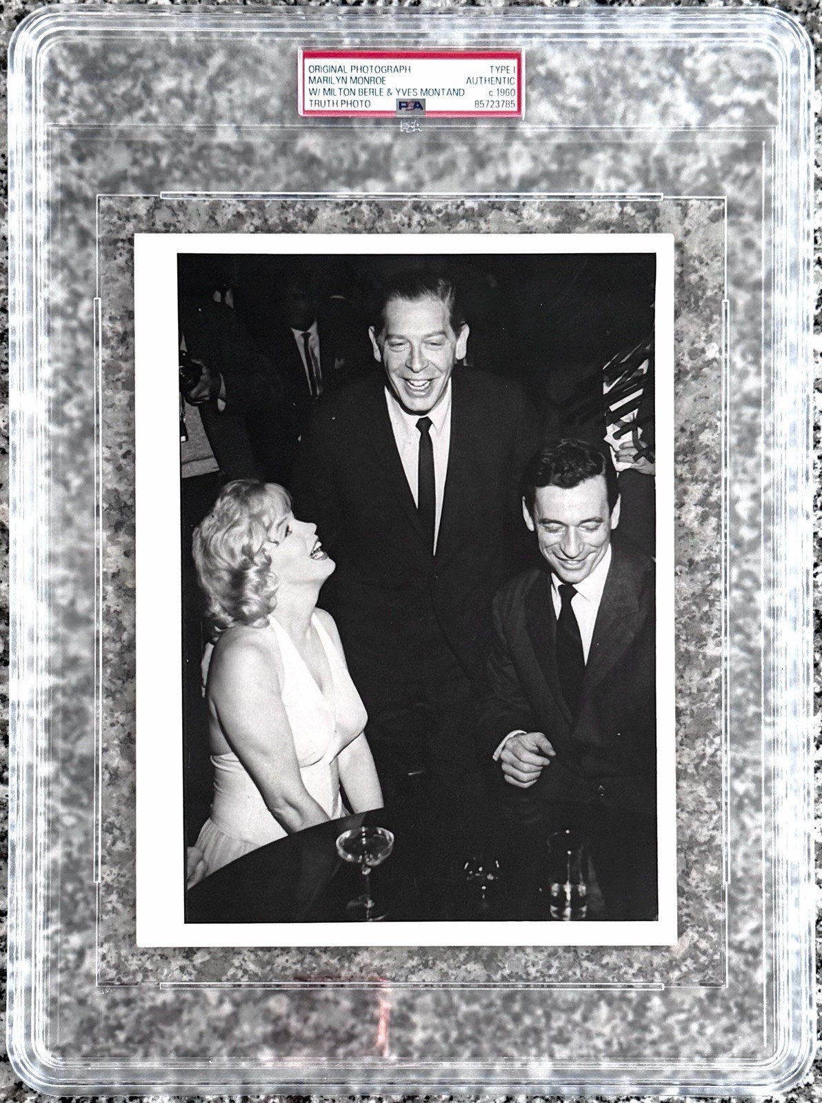1960 Marilyn Monroe “The Joy Behind the Icon" PSA Type 1 Original Photo