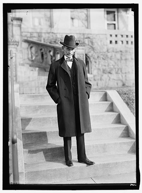 Photo:William Rufus Day 1913 Portrait in Overcoat and Hat Photo:William Rufus Day 1913 Portrait in Overcoat and Hat