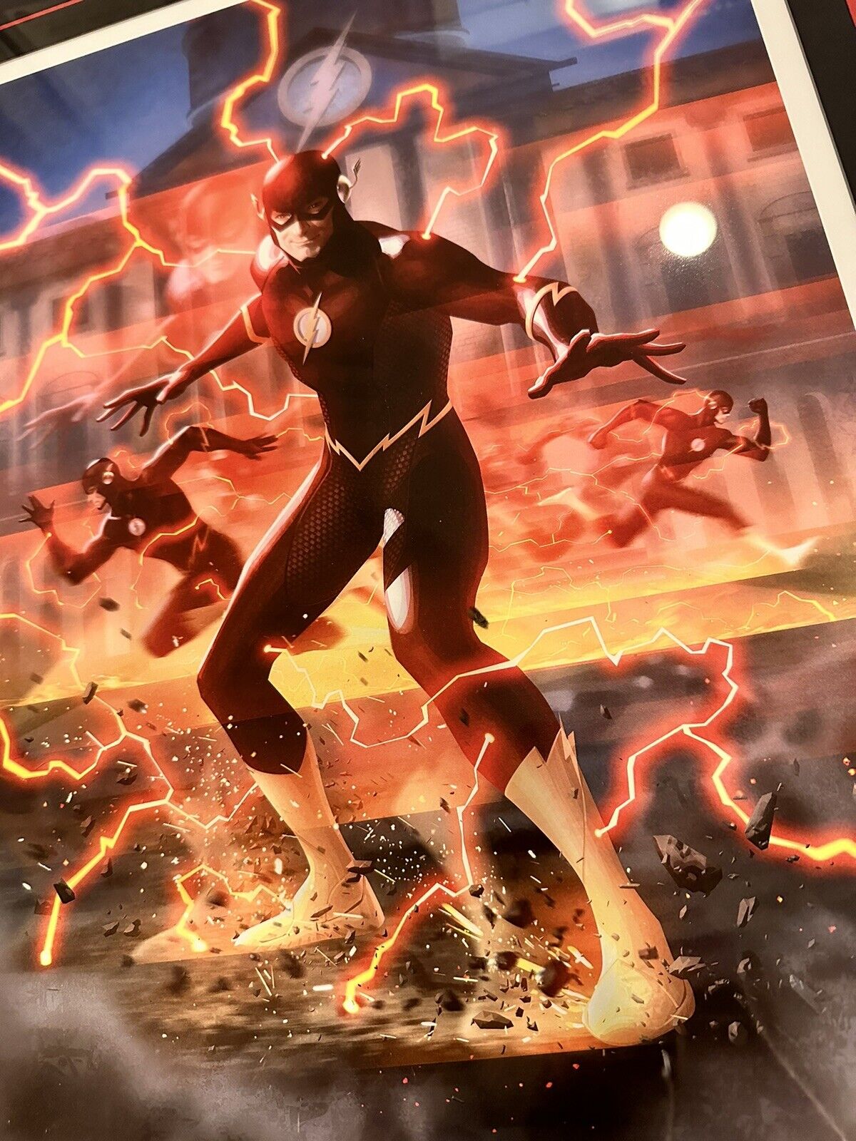 The Flash Art Print By Sideshow And DC Comics