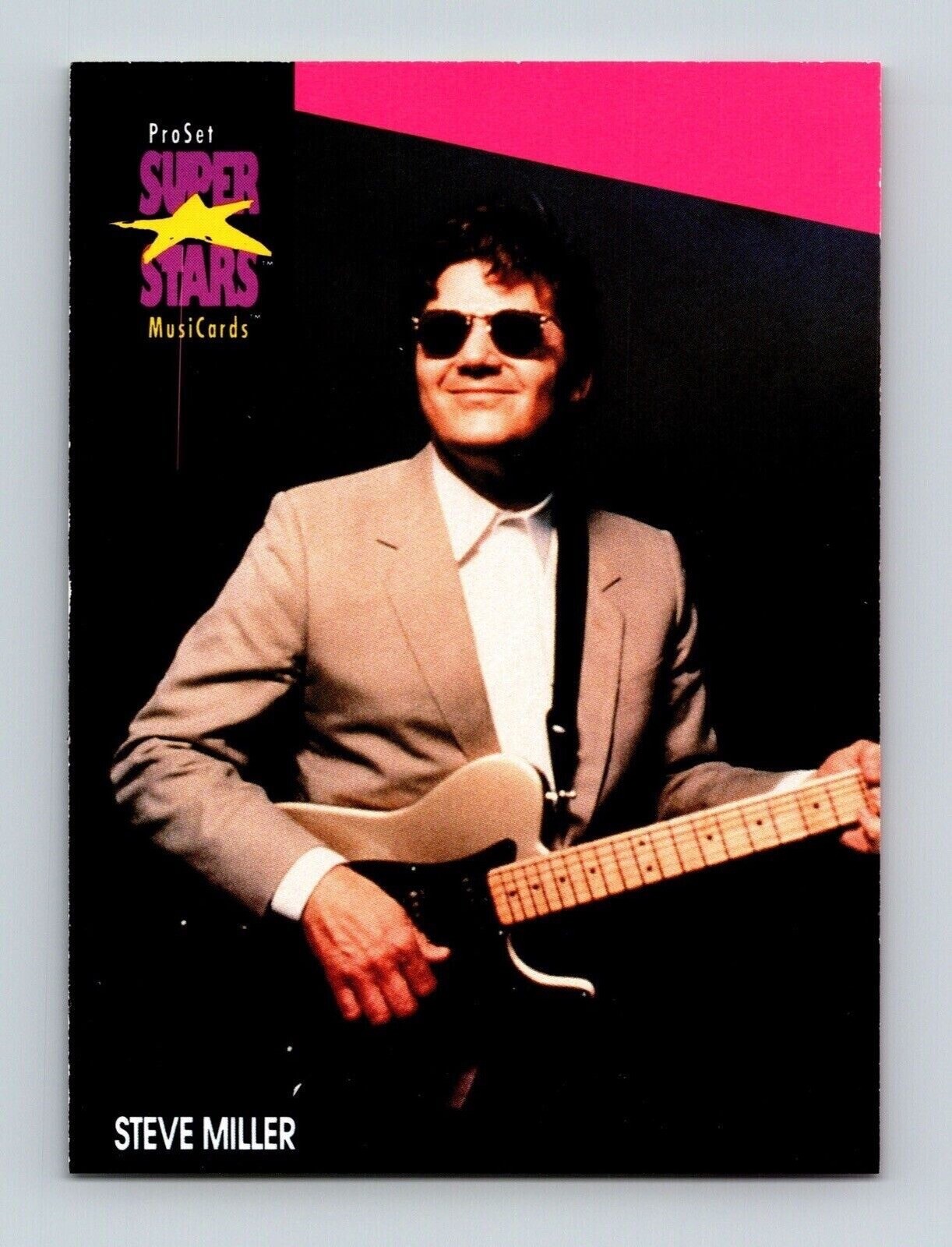 1991 Steve Miller 207 Pro Set SuperStars MusiCards Rock Express TCG CCG