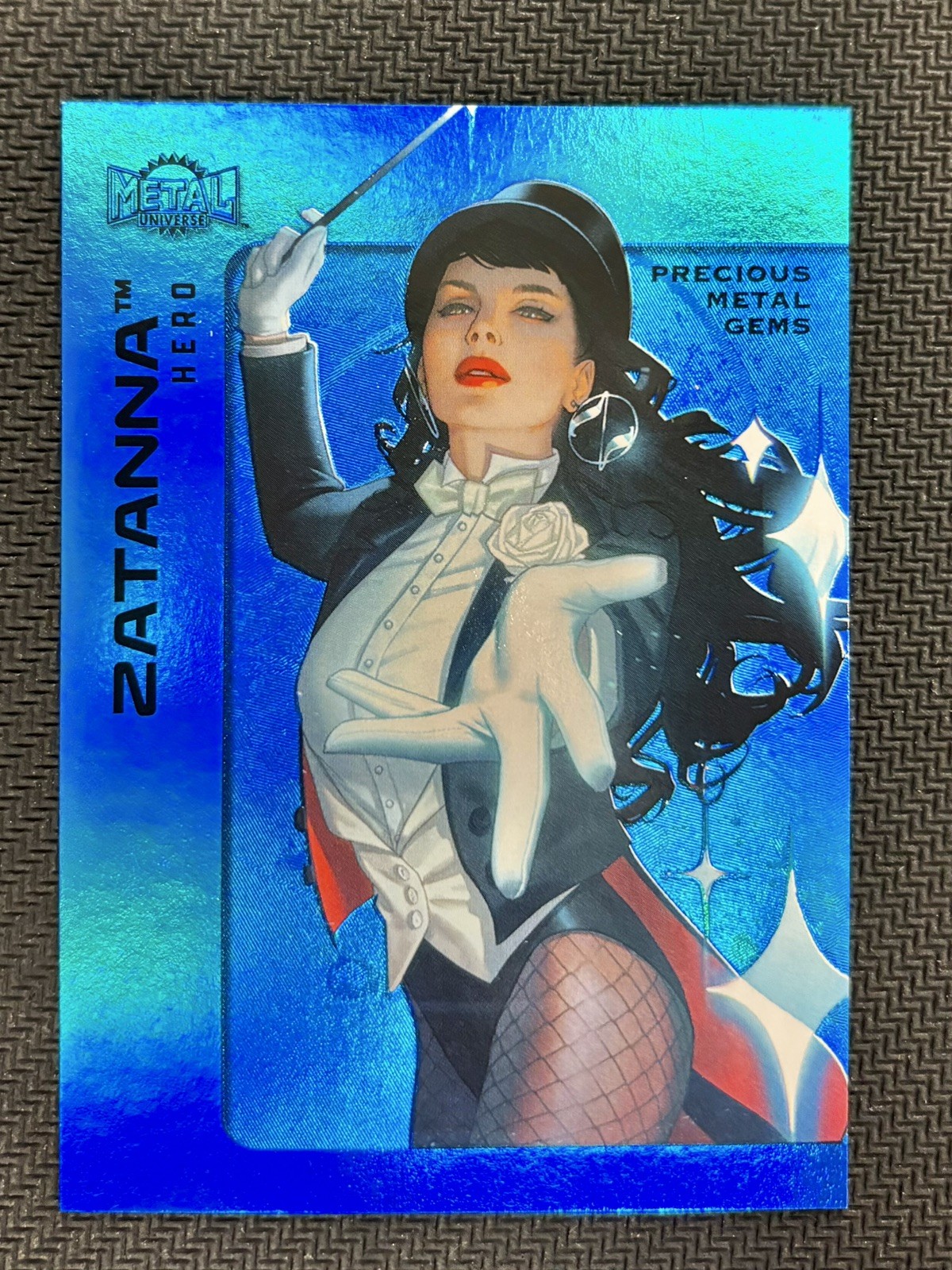 2025 Skybox Metal Universe Batman PMG Blue 47/50 Zatanna #18 0m4d 2025 Skybox Metal Universe Batman PMG Blue 47/50 Zatanna #18 0m4d