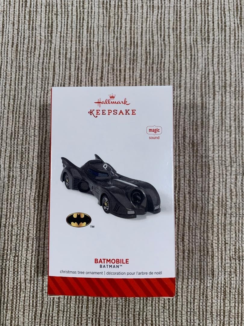 2014 Hallmark Ornament 1989 Batmobile Magic Sound 2014 Hallmark Ornament 1989 Batmobile Magic Sound