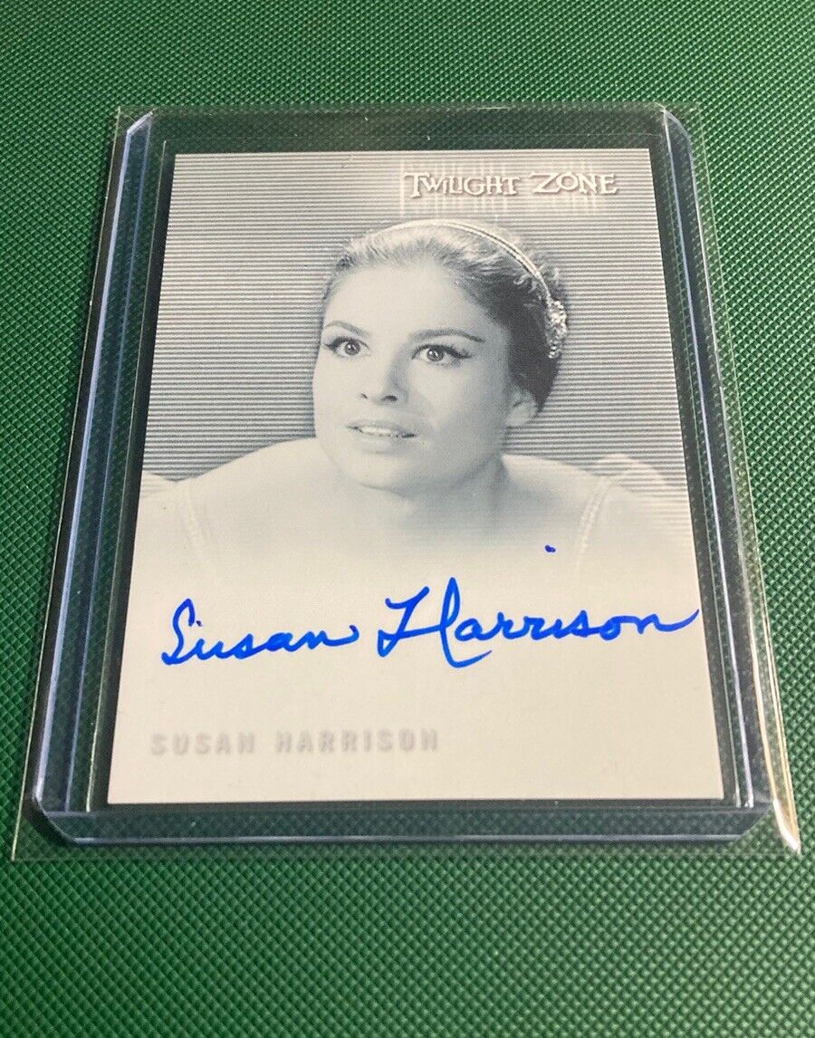 2009 Twilight Zone Complete 50th Anniversary Susan Harrison Autograph Card A124