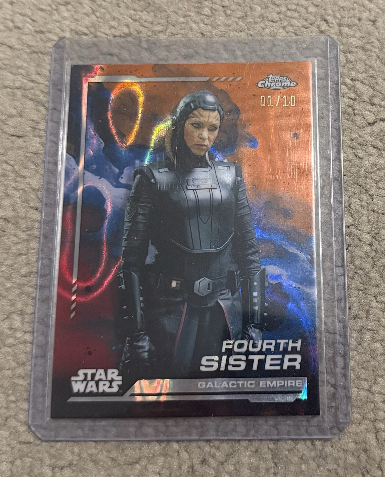 2024 Topps Chrome Star Wars Fourth Sister Alpha 1 of 10 Lava /10 2024 Topps Chrome Star Wars Fourth Sister Alpha 1 of 10 Lava /10