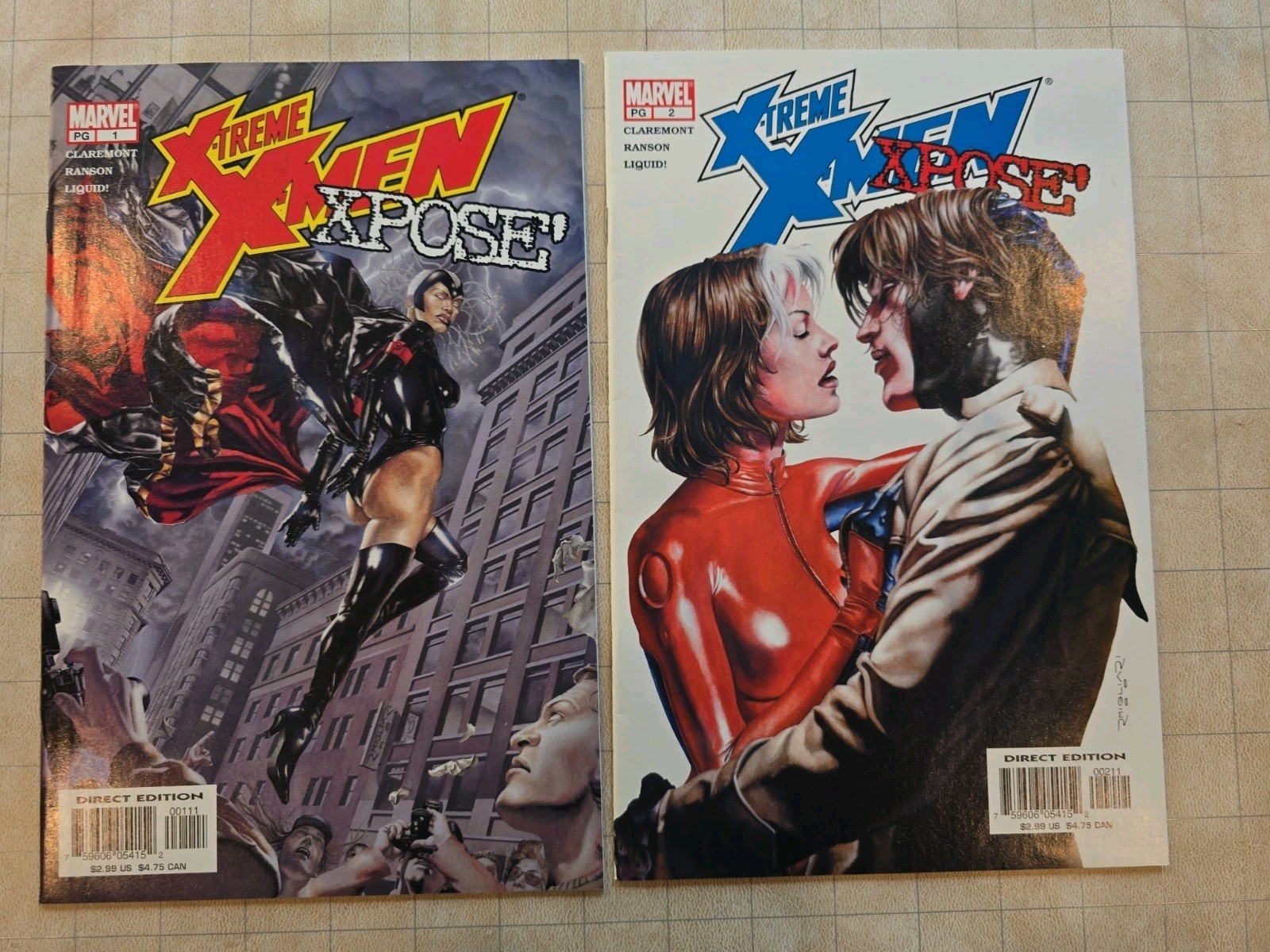 Marvel Comics X-Treme X-Men Xpose' 2003 Complete Limited Series 1 2 Marvel Comics X-Treme X-Men Xpose' 2003 Complete Limited Series 1 2