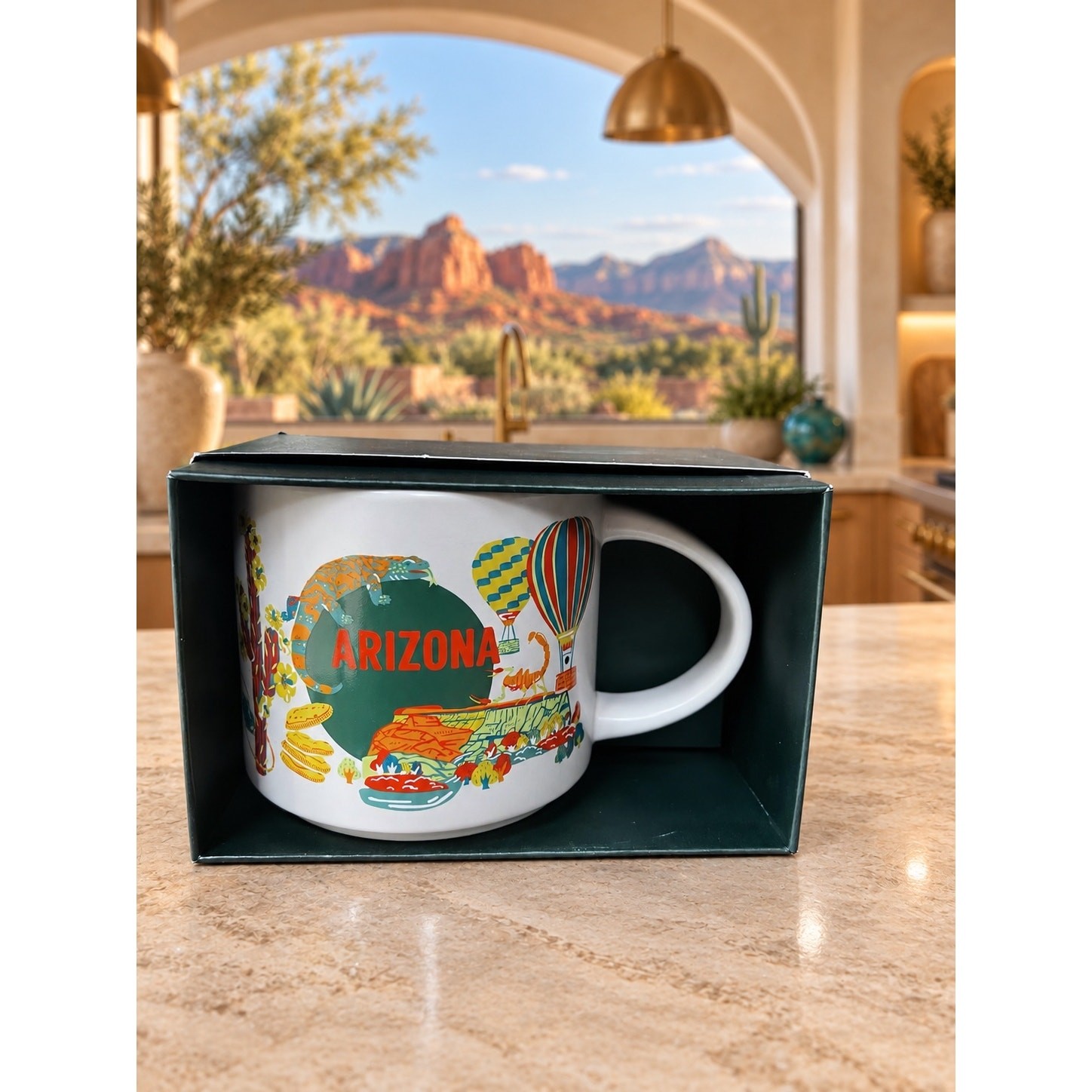 Starbucks Arizona Discovery Series Mug 2024 14oz Ceramic Coffee Cup NWT/BOX Starbucks Arizona Discovery Series Mug 2024 14oz Ceramic Coffee Cup NWT/BOX
