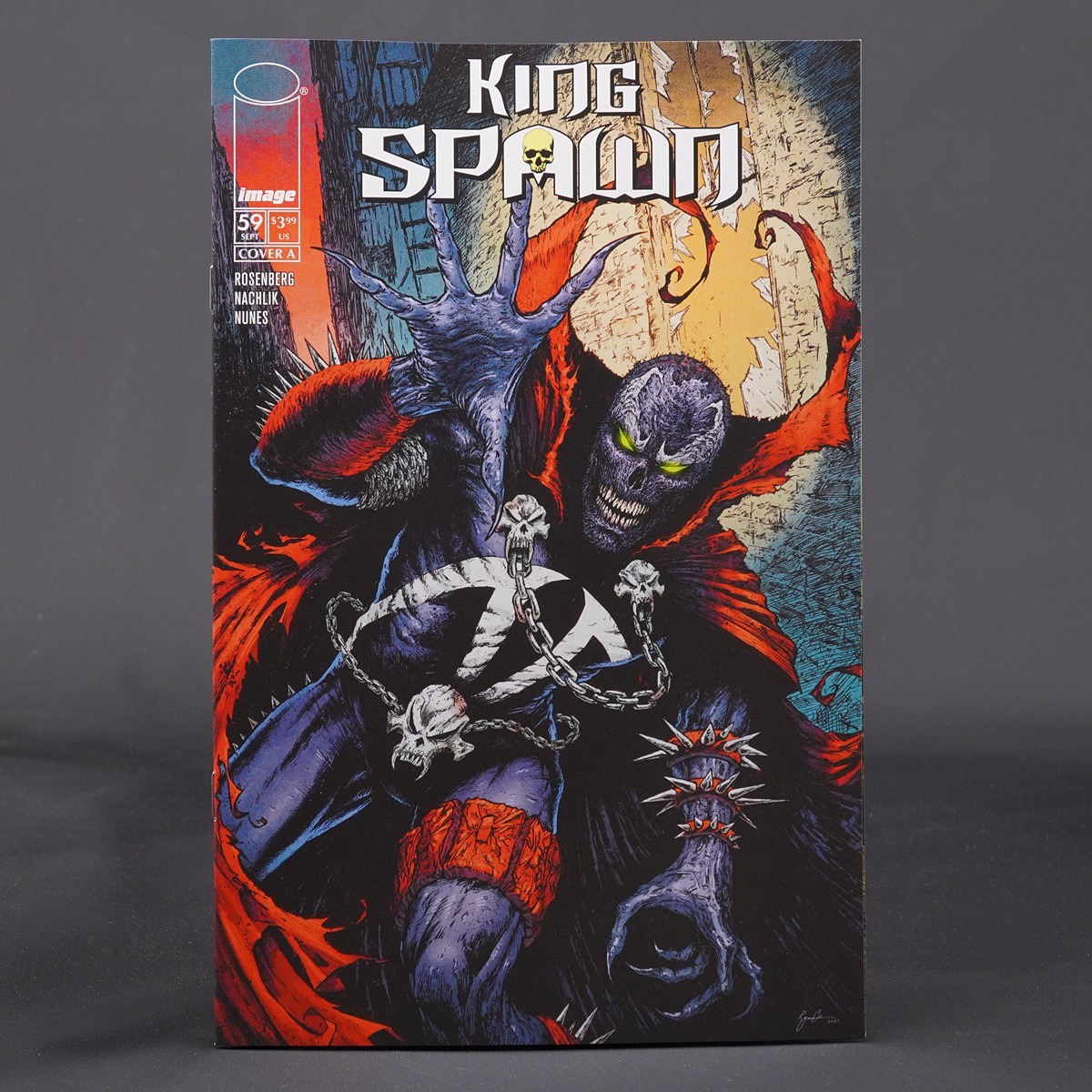 KING SPAWN #59 Cvr A Image Comics 2026 0726IM0474 59A (CA) Crystal (W) Rosenberg KING SPAWN #59 Cvr A Image Comics 2026 0726IM0474 59A (CA) Crystal (W) Rosenberg