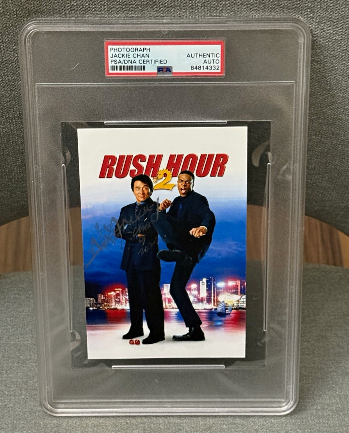 PSA/DNA Certified Jackie Chan Autographed Rush Hour 2 Photo 84814332 PSA/DNA Certified Jackie Chan Autographed Rush Hour 2 Photo 84814332