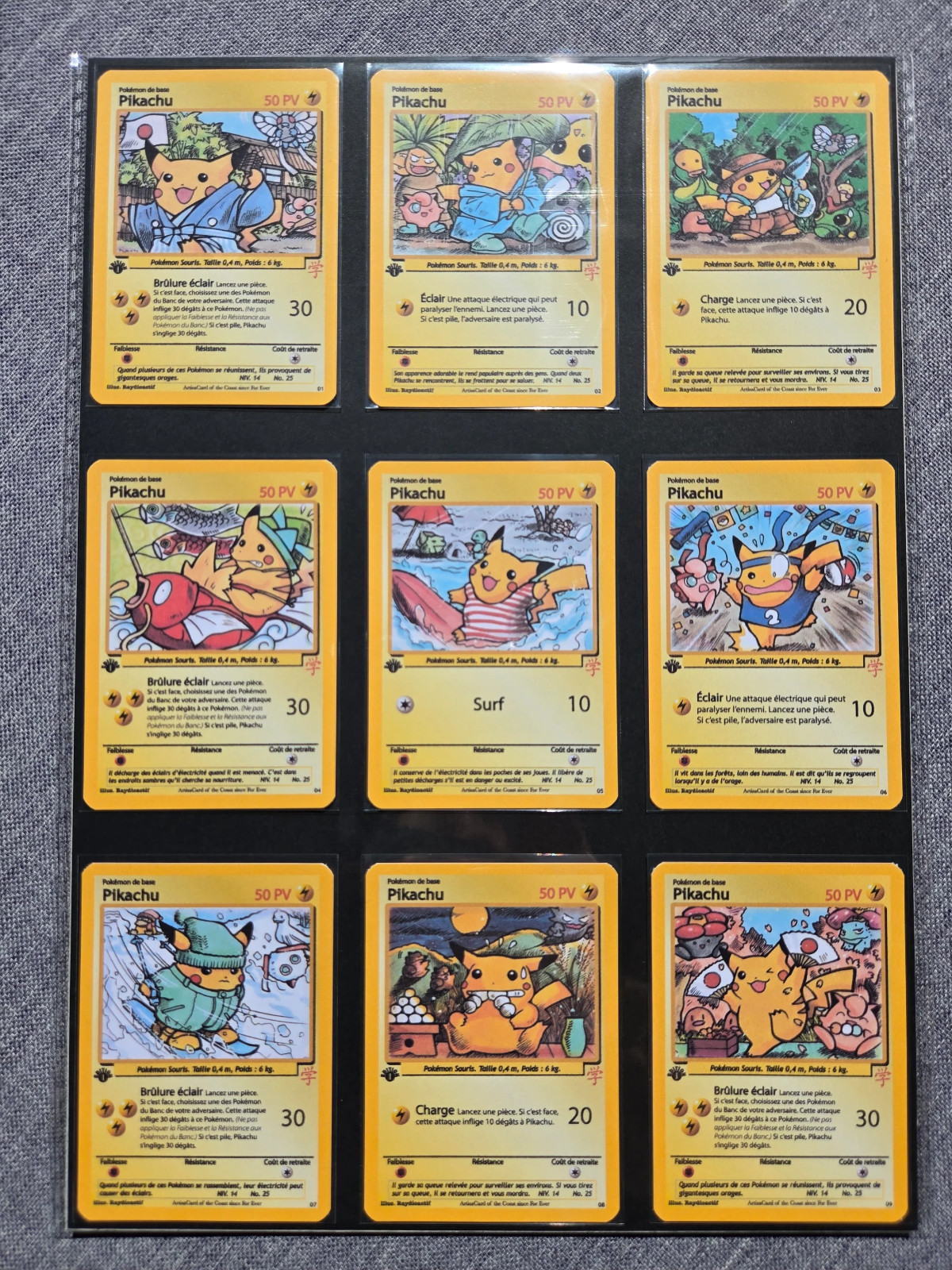 Pokemon Cards Pikachu Japanese Set Wizards Style 90s Pokemon Cards Pikachu Japanese Set Wizards Style 90s
