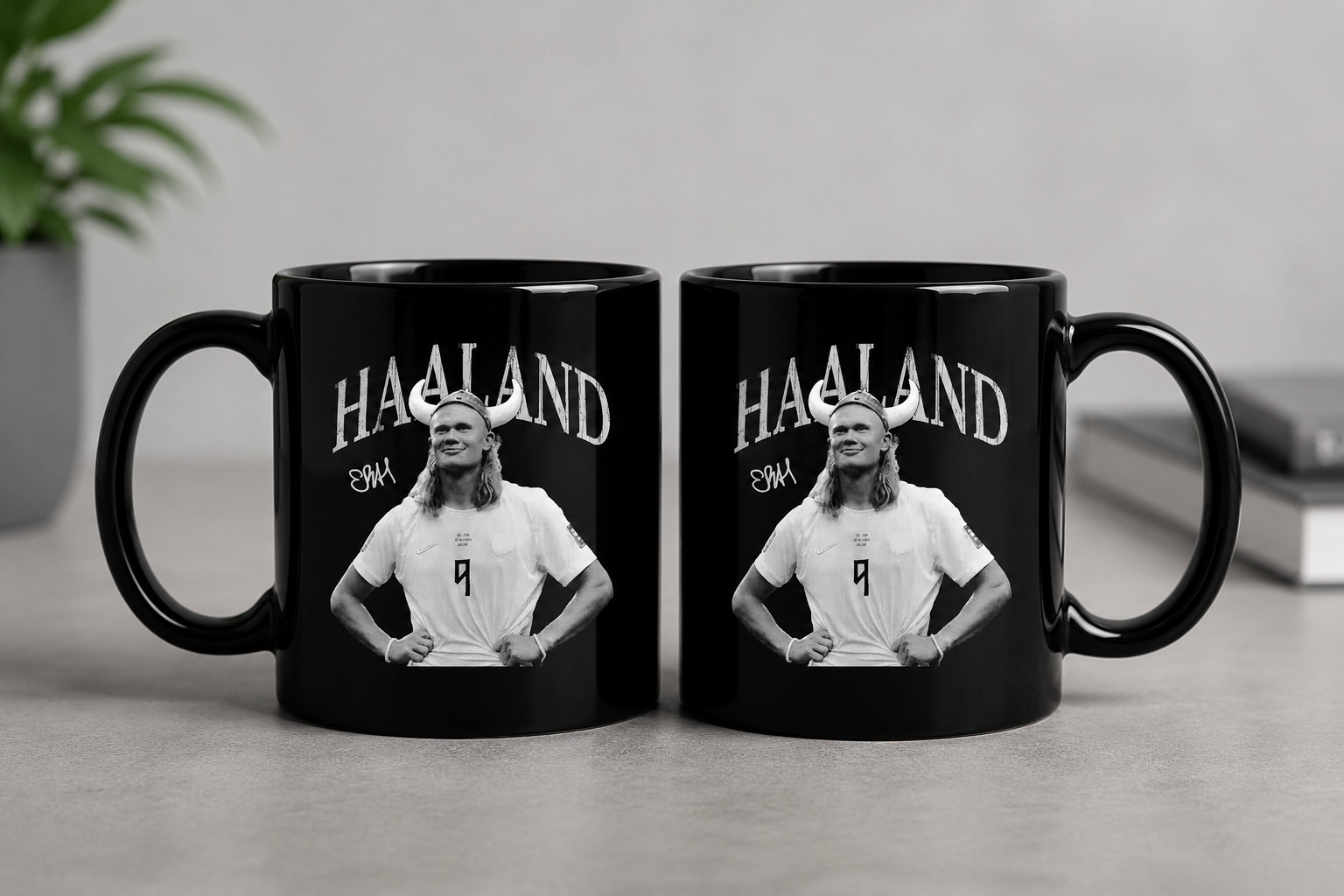 Vintage Erling Haaland Coffee Mug Vintage Erling Haaland Coffee Mug