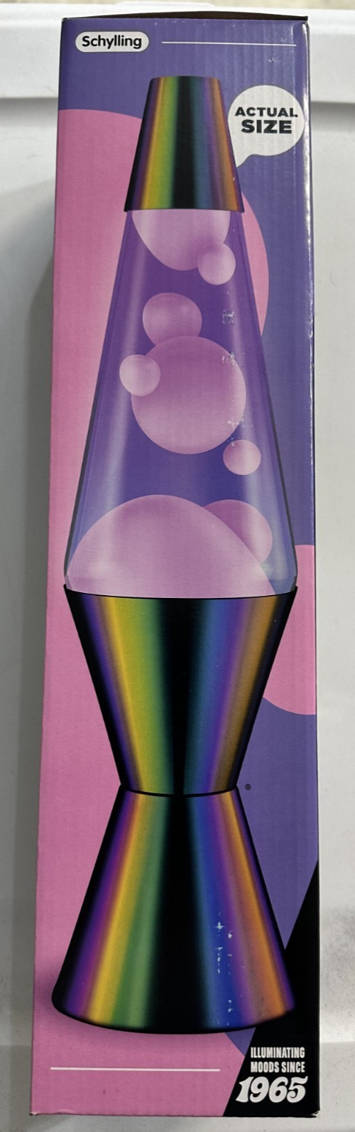 The Original "Pinky" Lava Lamp 14.5" Mood Changing Pink Lava in Blue Liquid The Original "Pinky" Lava Lamp 14.5" Mood Changing Pink Lava in Blue Liquid