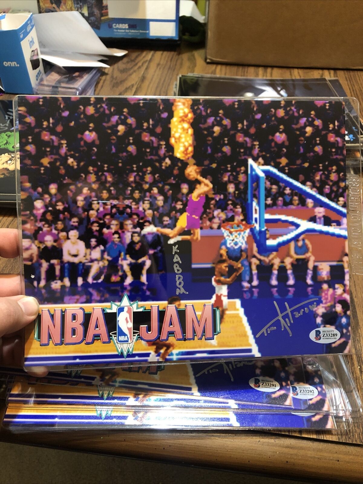 BAM Gamer Box: NBA Jam- Tim Kitzrow Celebrity Autograph w/ COA