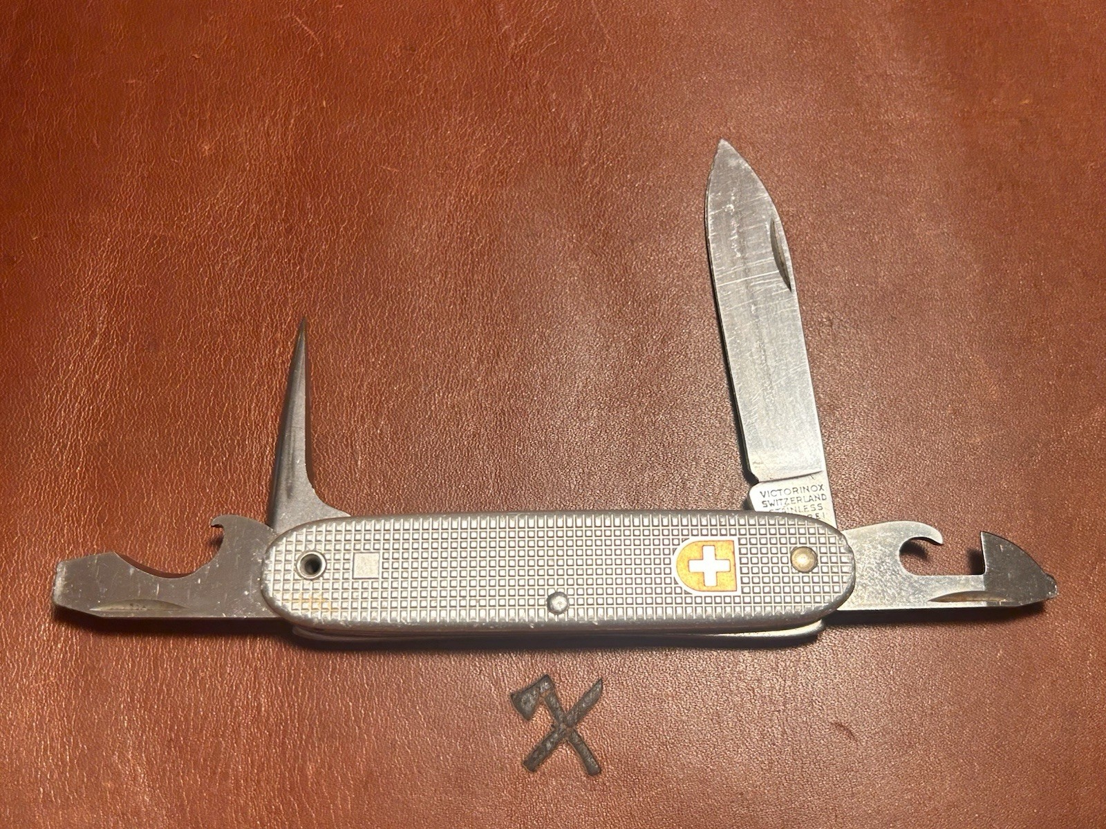 Vintage Victorinox 1983 Soldier Alox Swiss Army Military Knife Vintage Victorinox 1983 Soldier Alox Swiss Army Military Knife