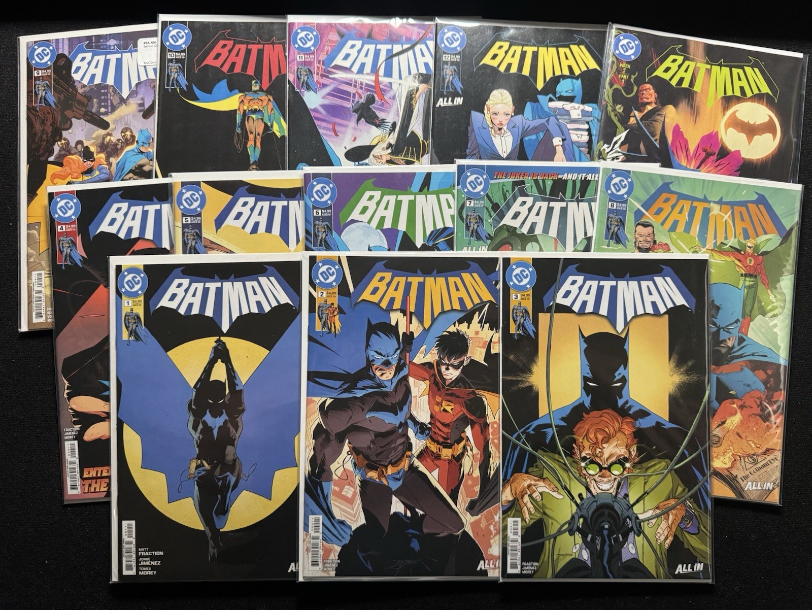 2025 DC Batman 1 2 3 4 5 6 7 8 9 10 11 12 13 Complete Run Set All 1st Print Lot 2025 DC Batman 1 2 3 4 5 6 7 8 9 10 11 12 13 Complete Run Set All 1st Print Lot