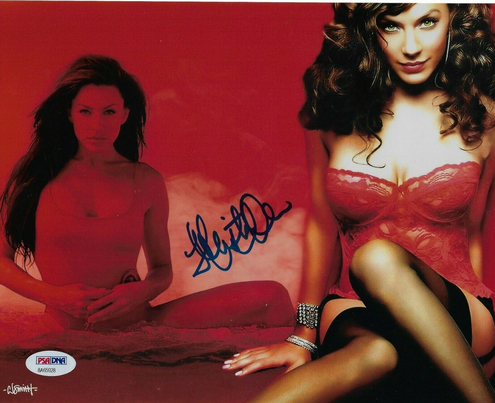 KRISTA ALLEN SIGNED AUTOGRAPHED 11X14 PHOTO VERY SEXY PSA/DNA BAYWATCH 