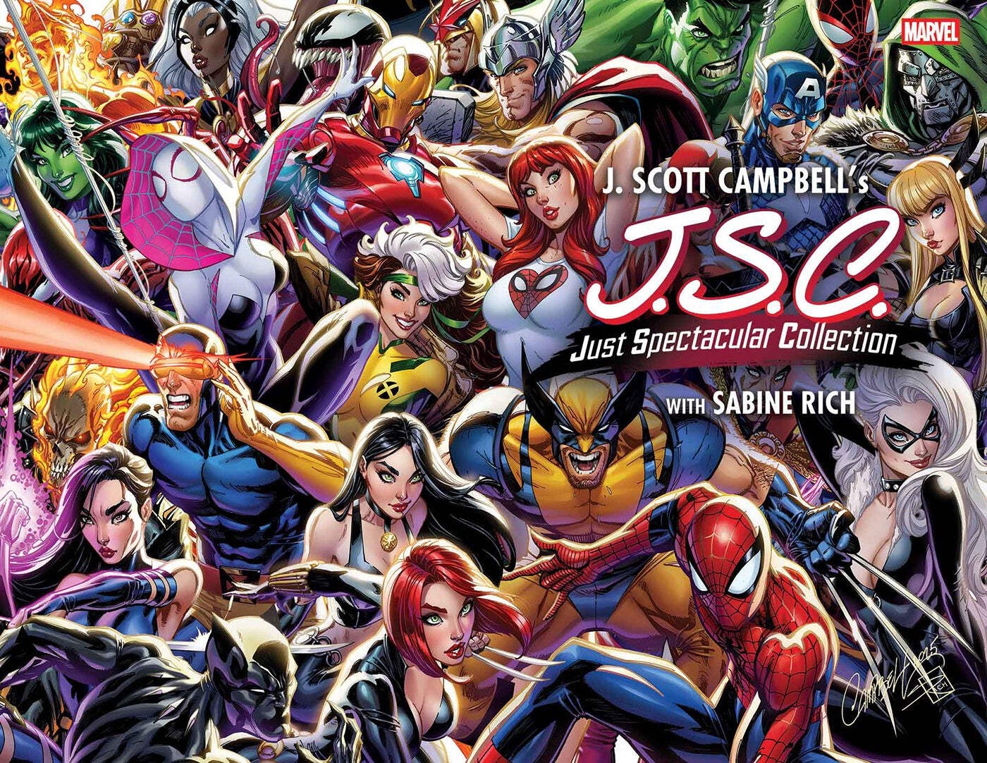 Just Spectacular Collection #1 J. Scott Campbell SHIPS 6/3/26 Just Spectacular Collection #1 J. Scott Campbell SHIPS 6/3/26
