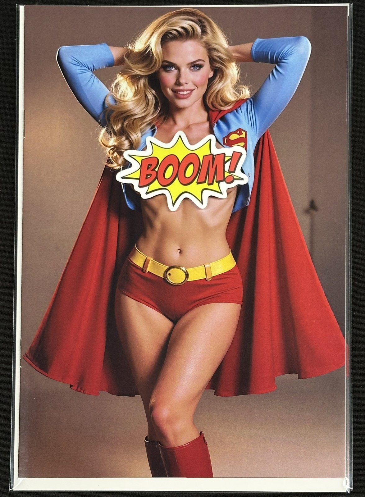 Keys Comics #1 Supergirl Naughty Virgin Cover NM LTD 100 Keys Comics #1 Supergirl Naughty Virgin Cover NM LTD 100