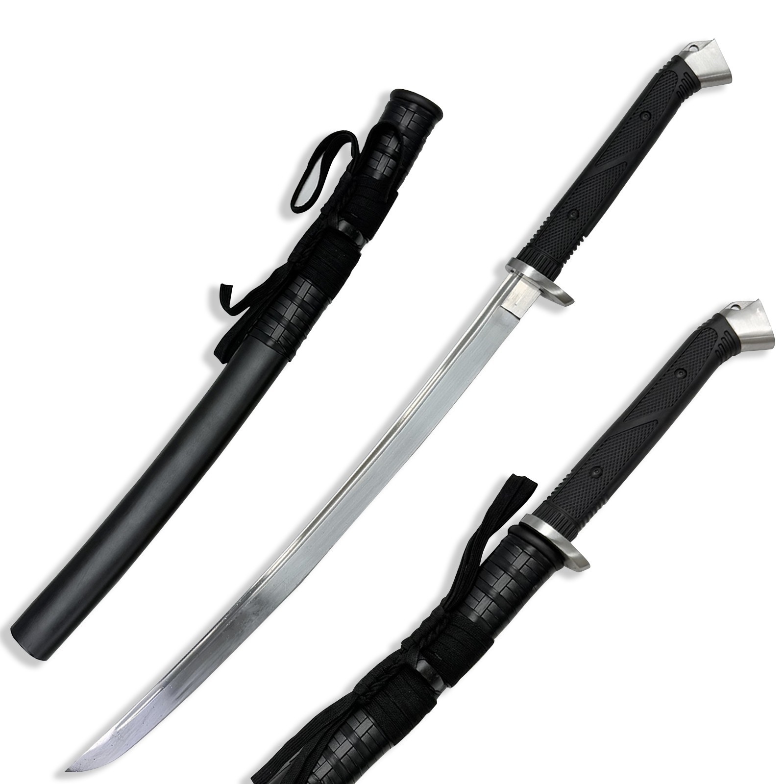 Tactical Katana Sword, 86cm Full‑Length, 1060 High‑Carbon Full Tang Heat‑Treated Tactical Katana Sword, 86cm Full‑Length, 1060 High‑Carbon Full Tang Heat‑Treated