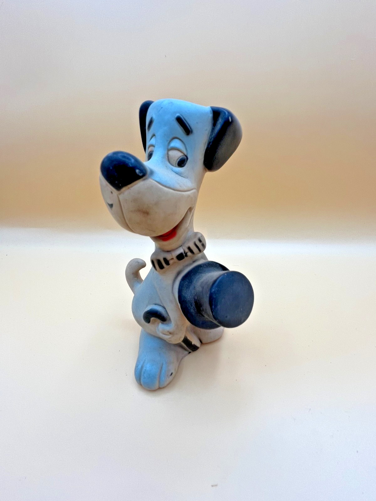 Vintage 1960s Huckleberry Hound Dell Hanna-Barbera Vinyl Squeeze Squeak Toy