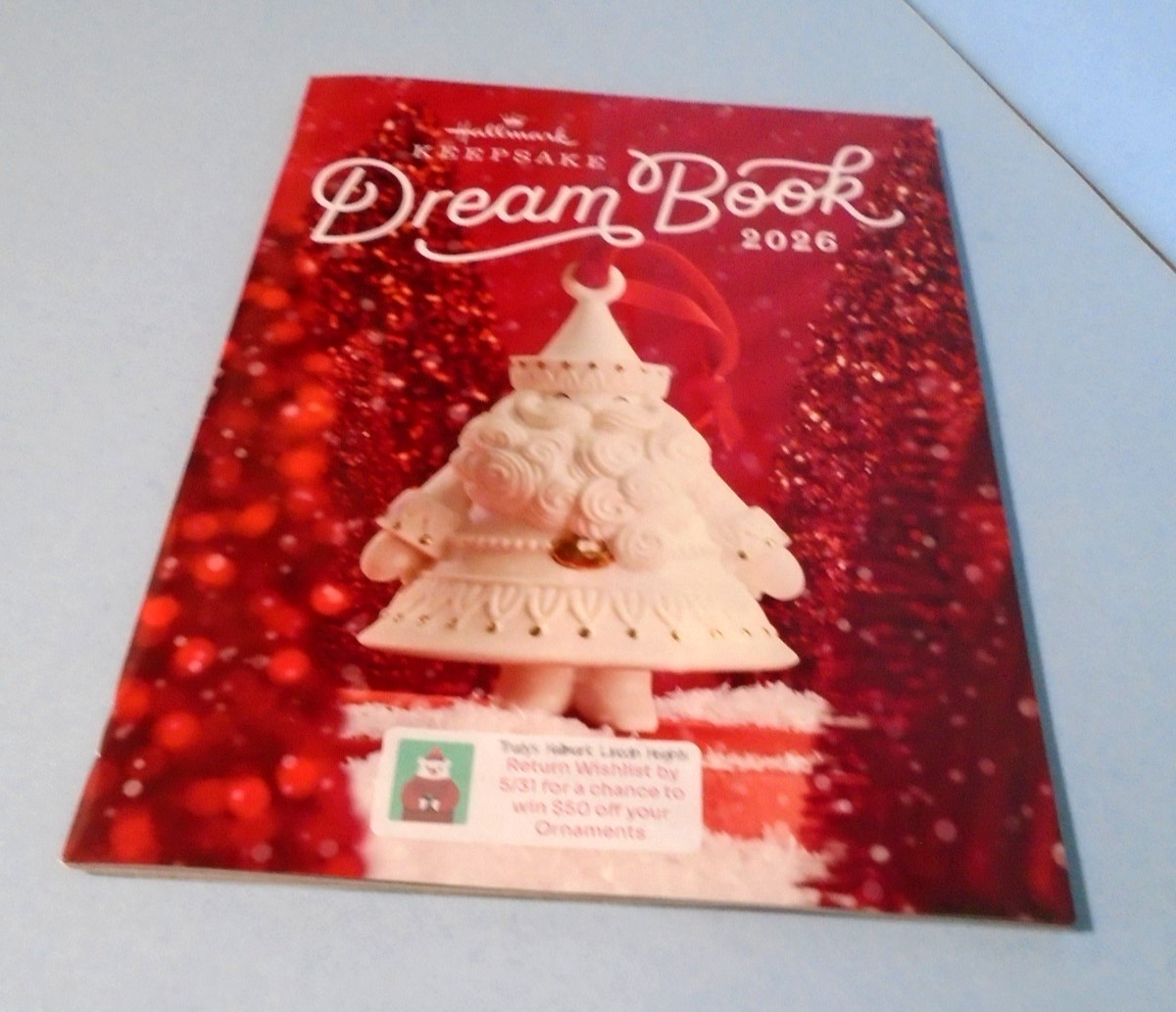 Hallmark 2026 DREAM BOOK With Wish List - Hallmark 2026 DREAM BOOK With Wish List -