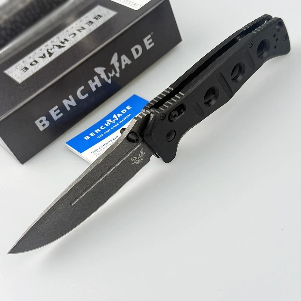 Benchmade Knives Adamas 273GY-1 CPM-CruWear Steel Black G10 Handle Folding Knife Benchmade Knives Adamas 273GY-1 CPM-CruWear Steel Black G10 Handle Folding Knife