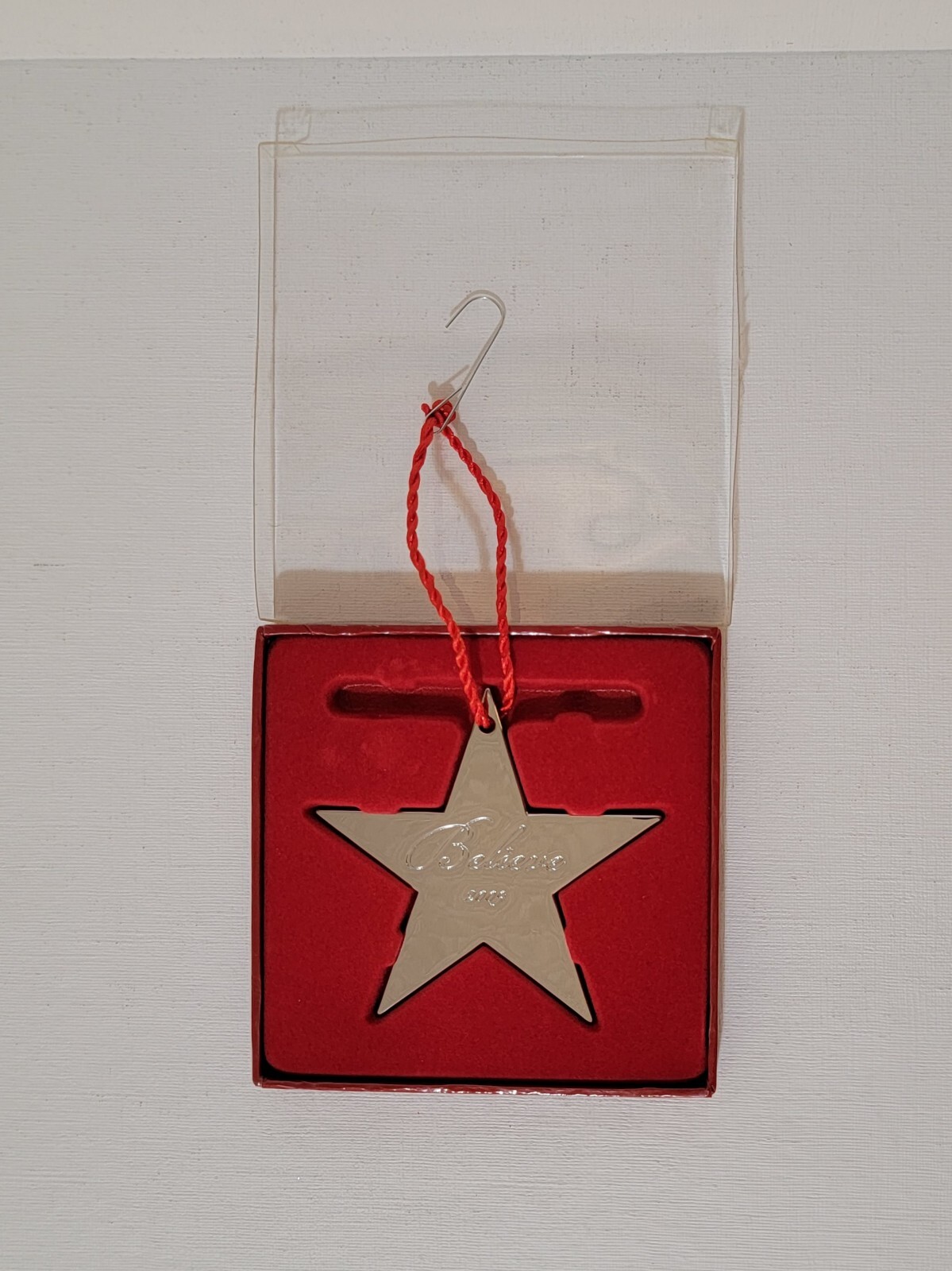 2009 Macy's Believe Star Christmas ORNAMENT 3.5" 2009 Macy's Believe Star Christmas ORNAMENT 3.5"