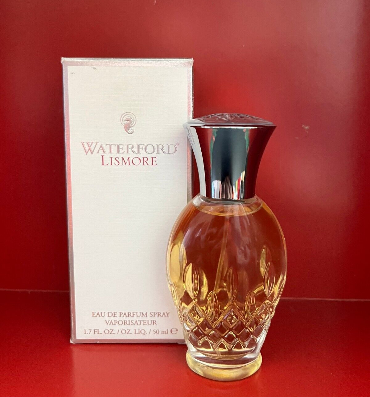 WATERFORD LISMORE EAU DE PARFUM 1.7 OZ SPRAY DISCONTINUED VINTAGE RARE WATERFORD LISMORE EAU DE PARFUM 1.7 OZ SPRAY DISCONTINUED VINTAGE RARE
