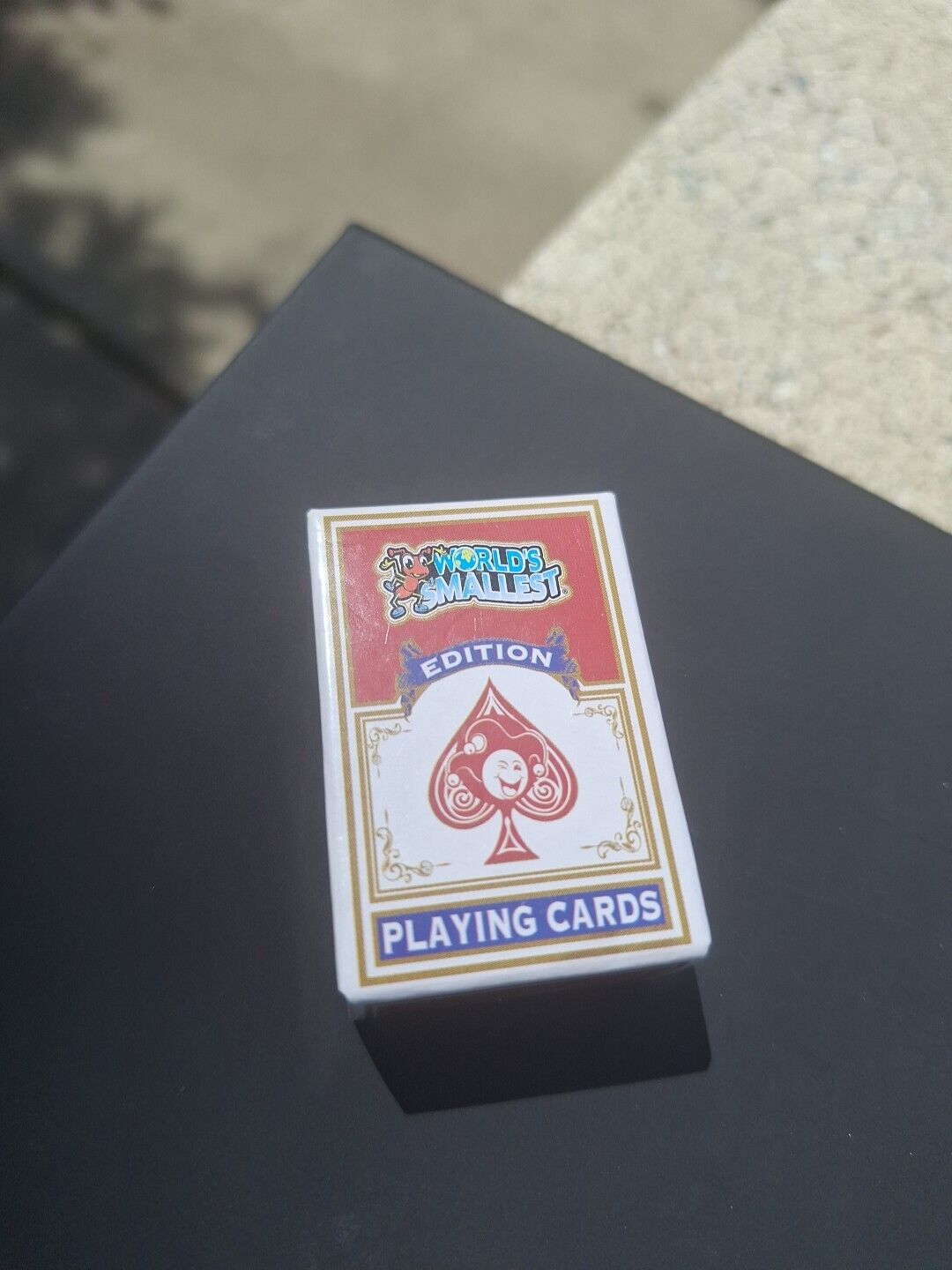 World's Smallest Playing Cards