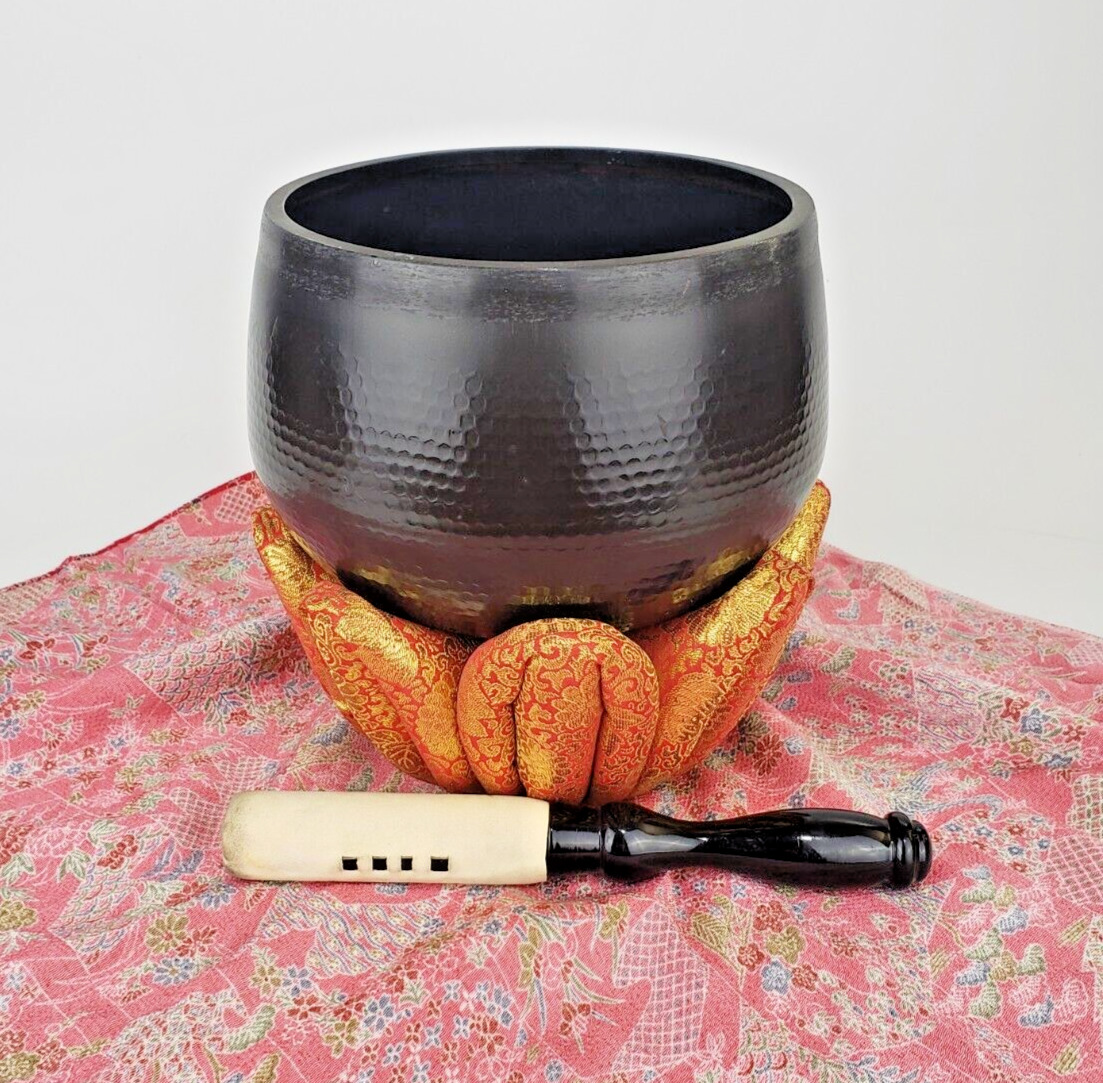 Japan Vintage Buddhist Buddhist Equipment ORIN Musical Instrument Brass Asian.