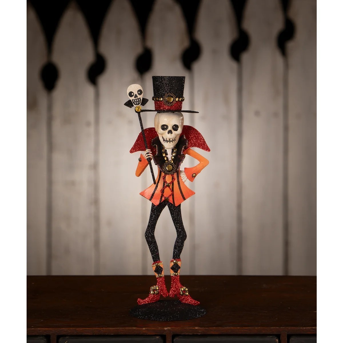 Bethany Lowe Halloween 10 1/4" Tin Ringmaster KA5407 New Ships Free