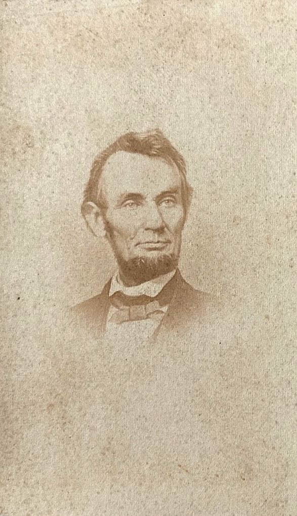 Antique 1864 Abraham Lincoln CDV Photo Ostendorf O-92 Civil War SJ & CW Hallett Antique 1864 Abraham Lincoln CDV Photo Ostendorf O-92 Civil War SJ & CW Hallett